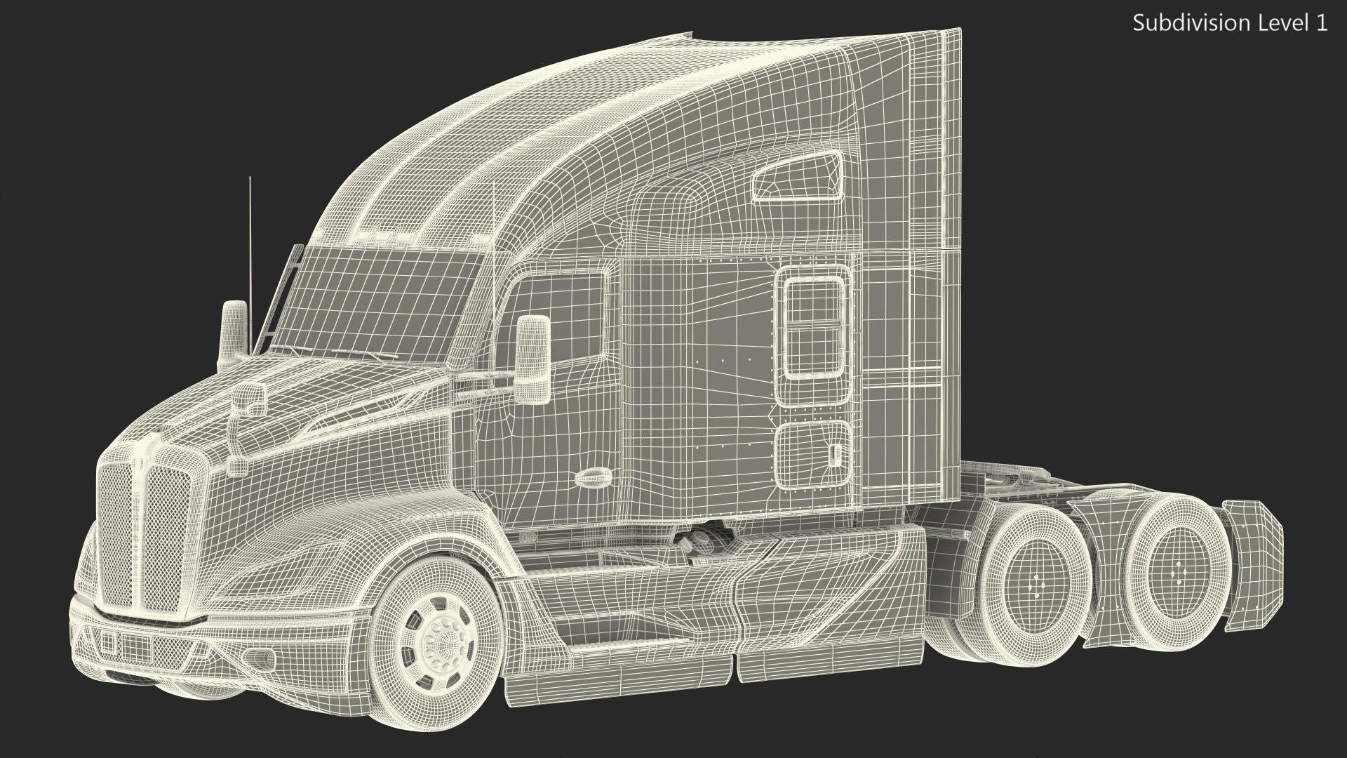 3D model New Generation Truck