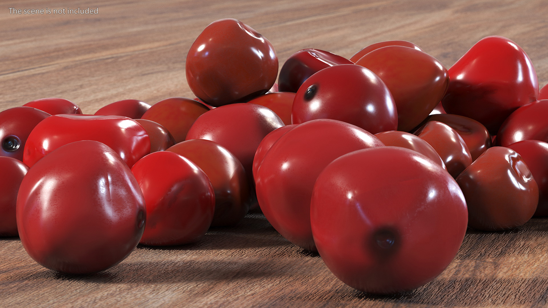 3D model Red Dried Peppercorn