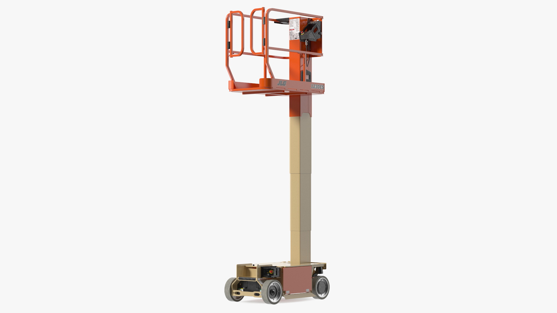 3D model JLG 1230ES Vertical Mast Lift Working Position New