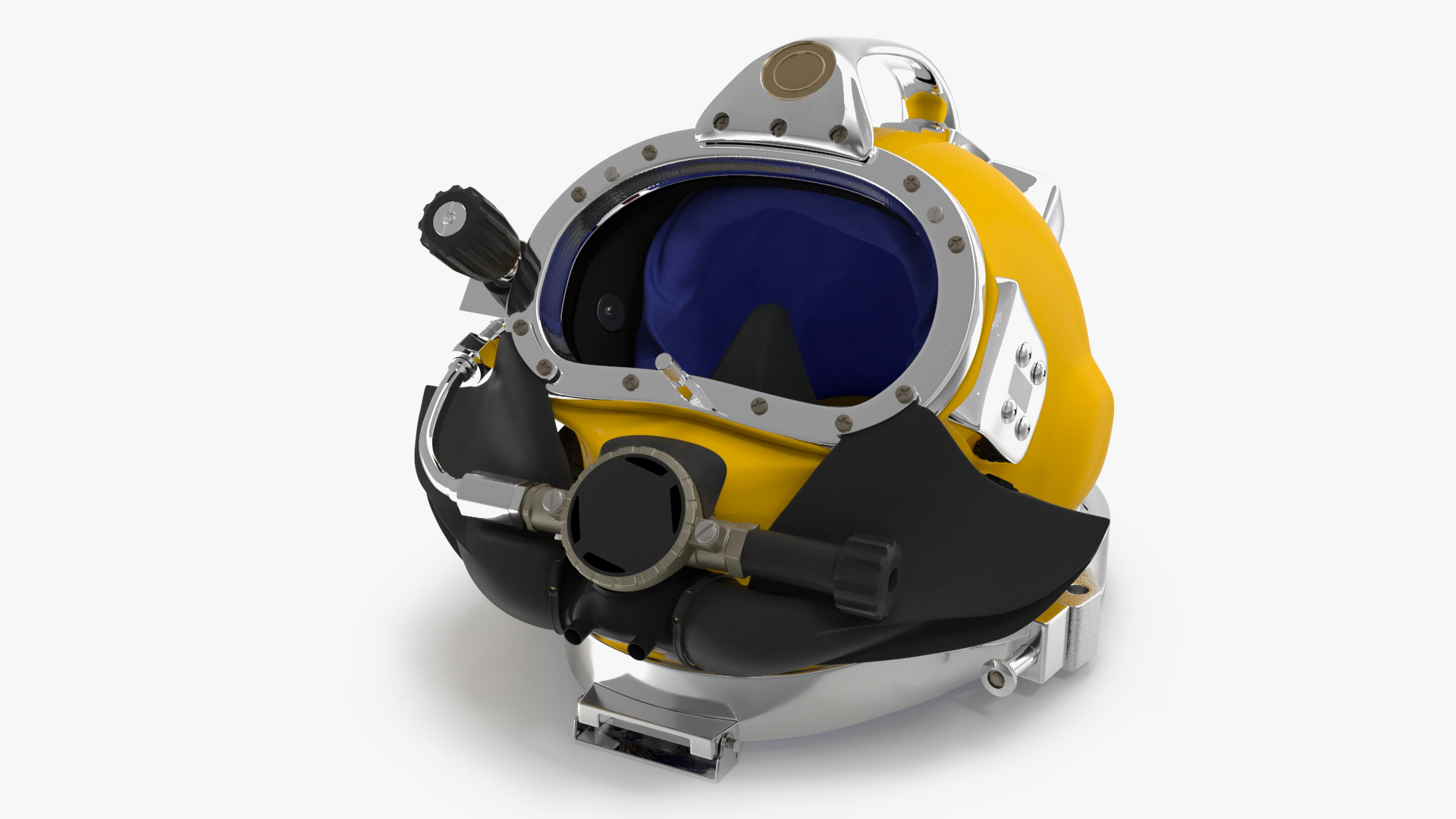 Commercial Dive Helmet 3D