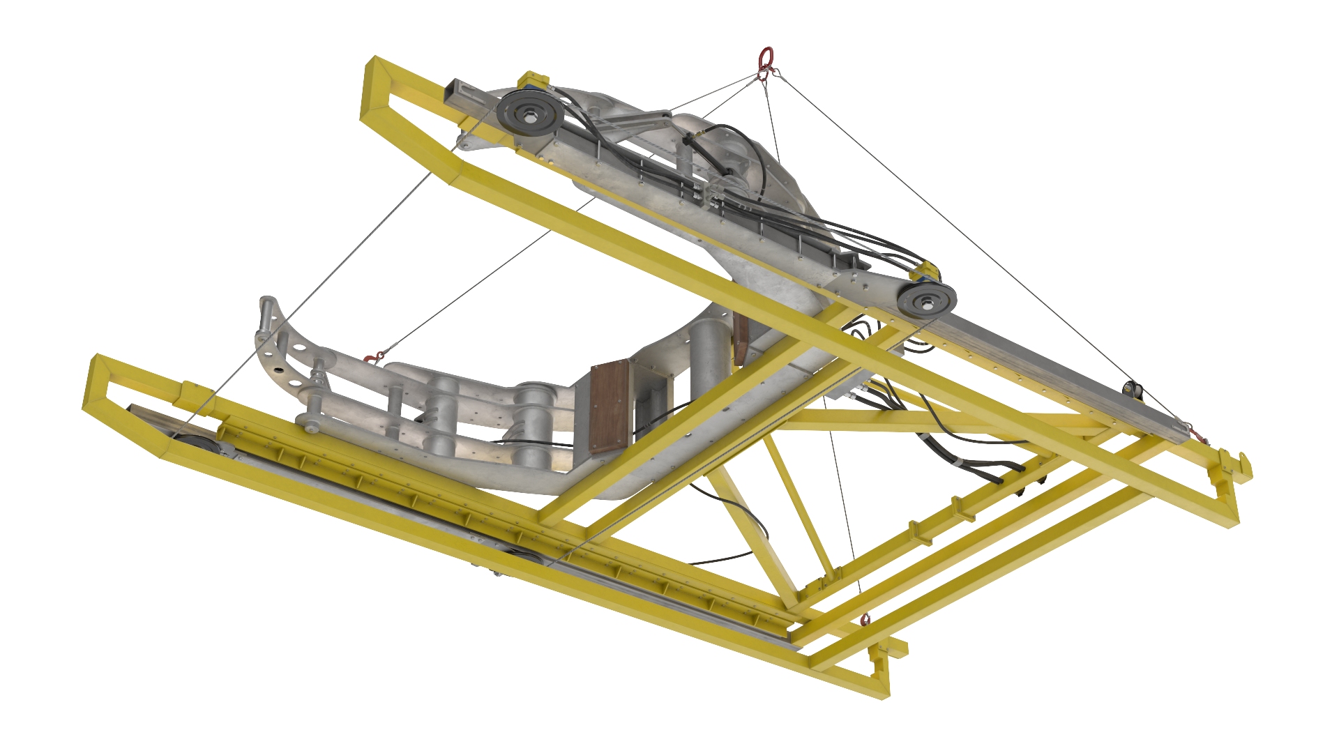 3D Offshore Subsea DWCM Cutter and Subsea Pile model