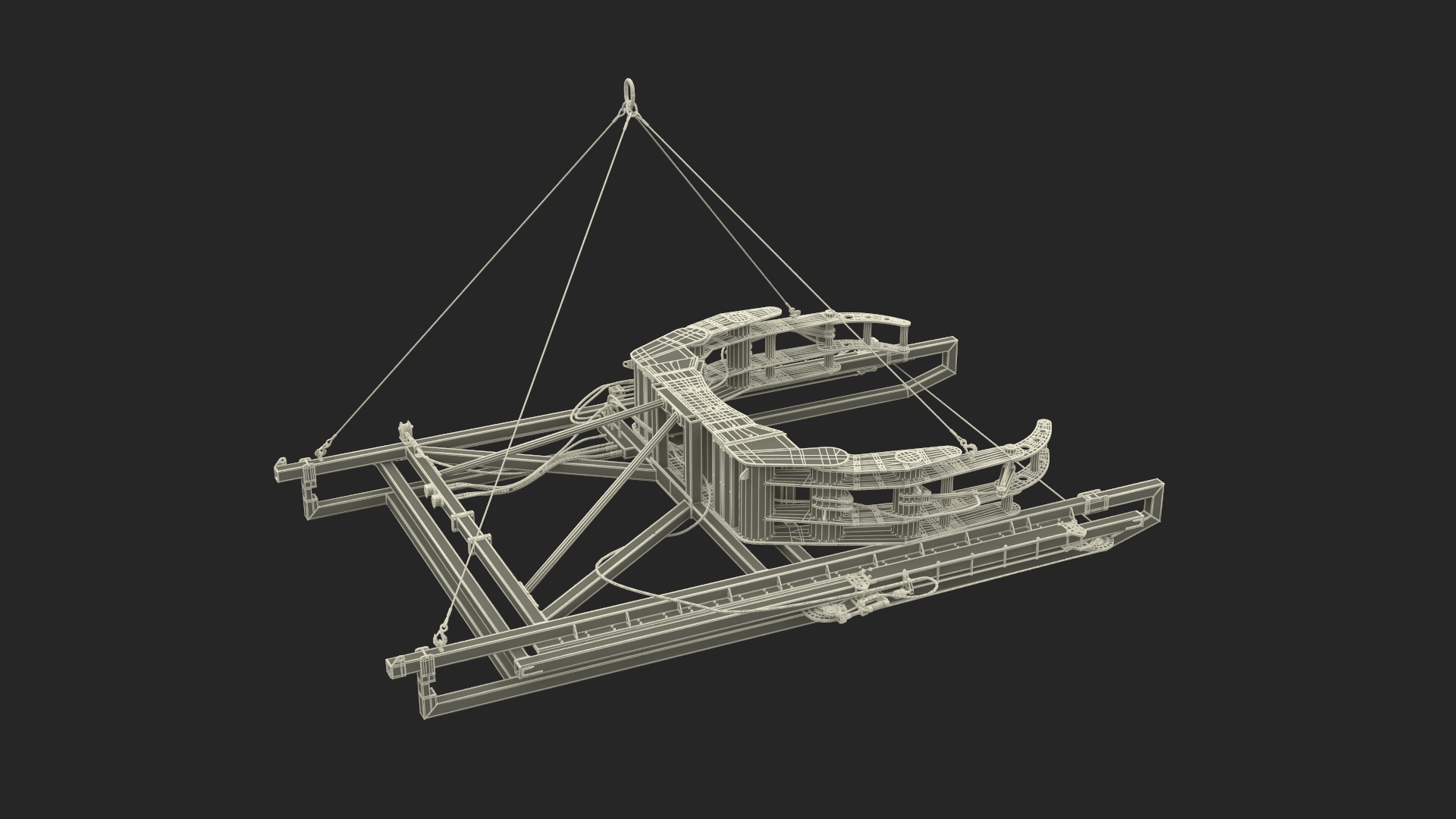 3D Offshore Subsea DWCM Cutter and Subsea Pile model