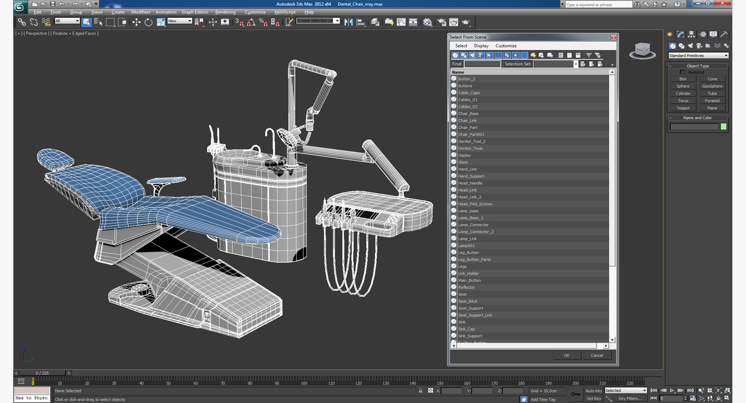 Dental Chair 3D