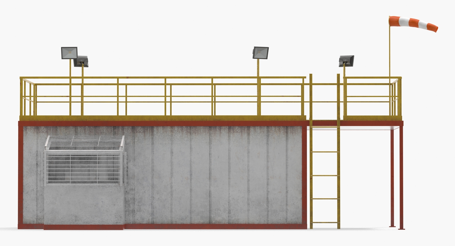 Industrial Building 3D model