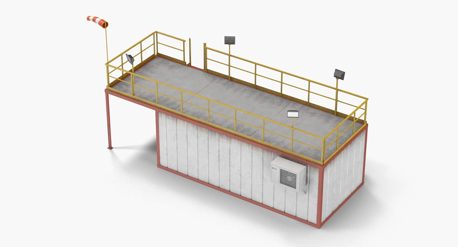 Industrial Building 3D model