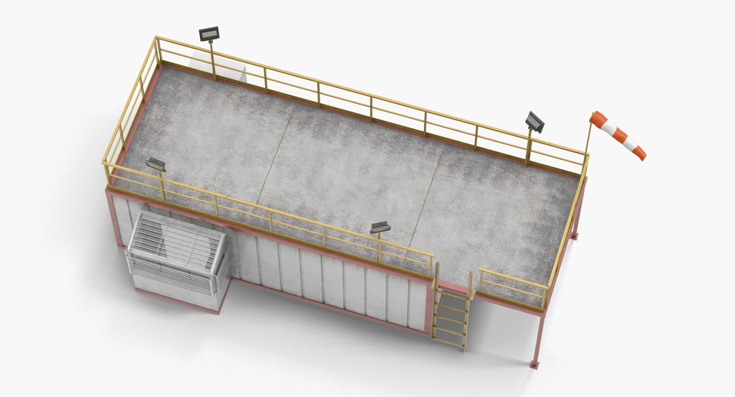 Industrial Building 3D model