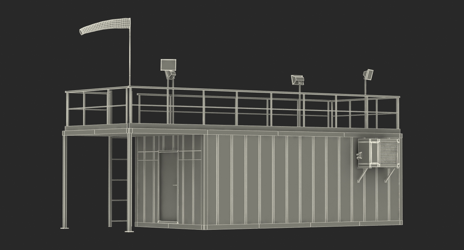 Industrial Building 3D model