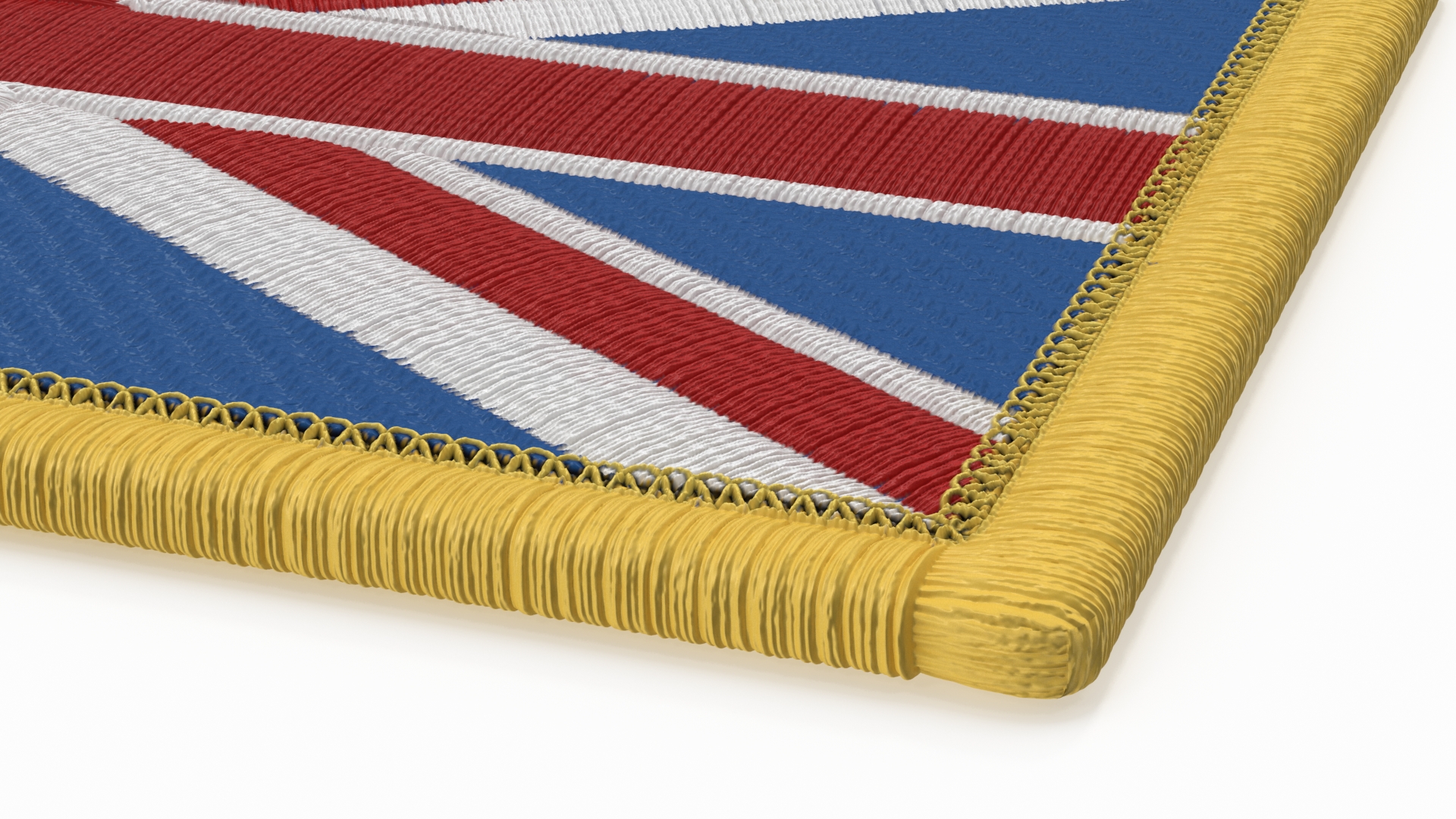 Great Britain Flag Patch 3D model