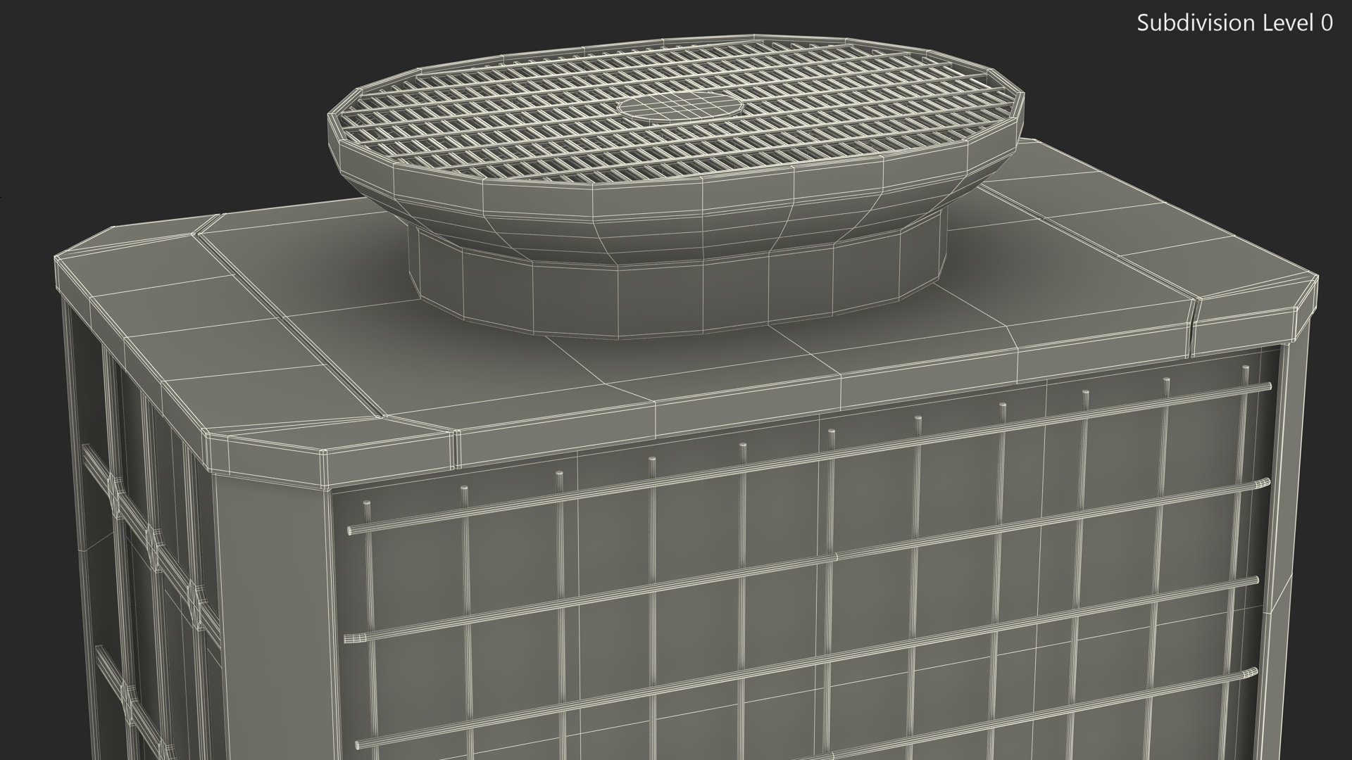 3D HVAC Outdoor Units model