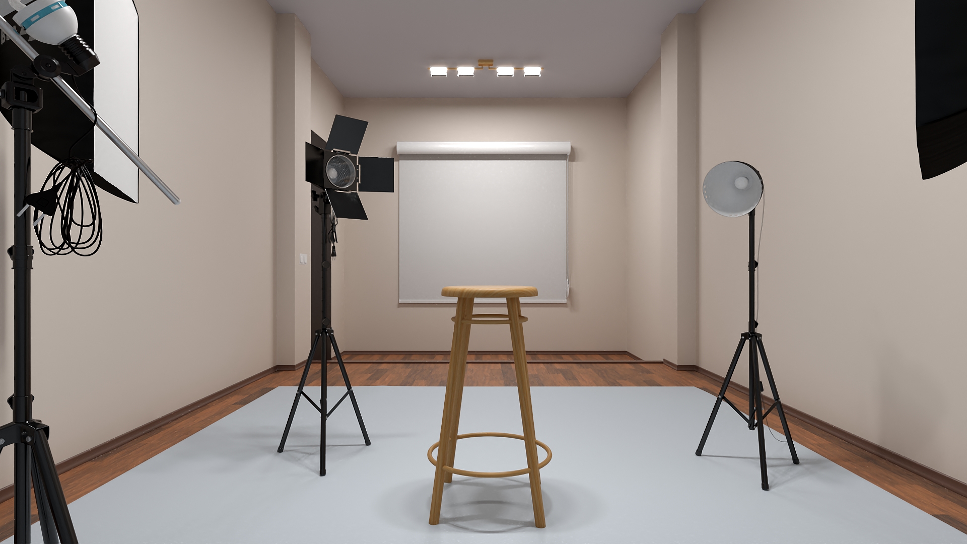 Photography Studio Interior 3D