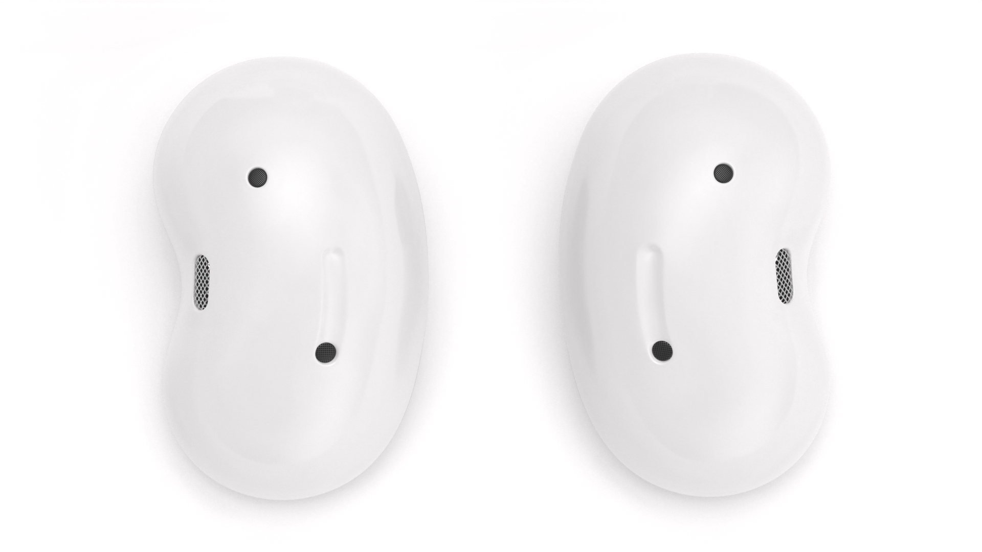 Samsung Galaxy Buds Live Mystic White 3D