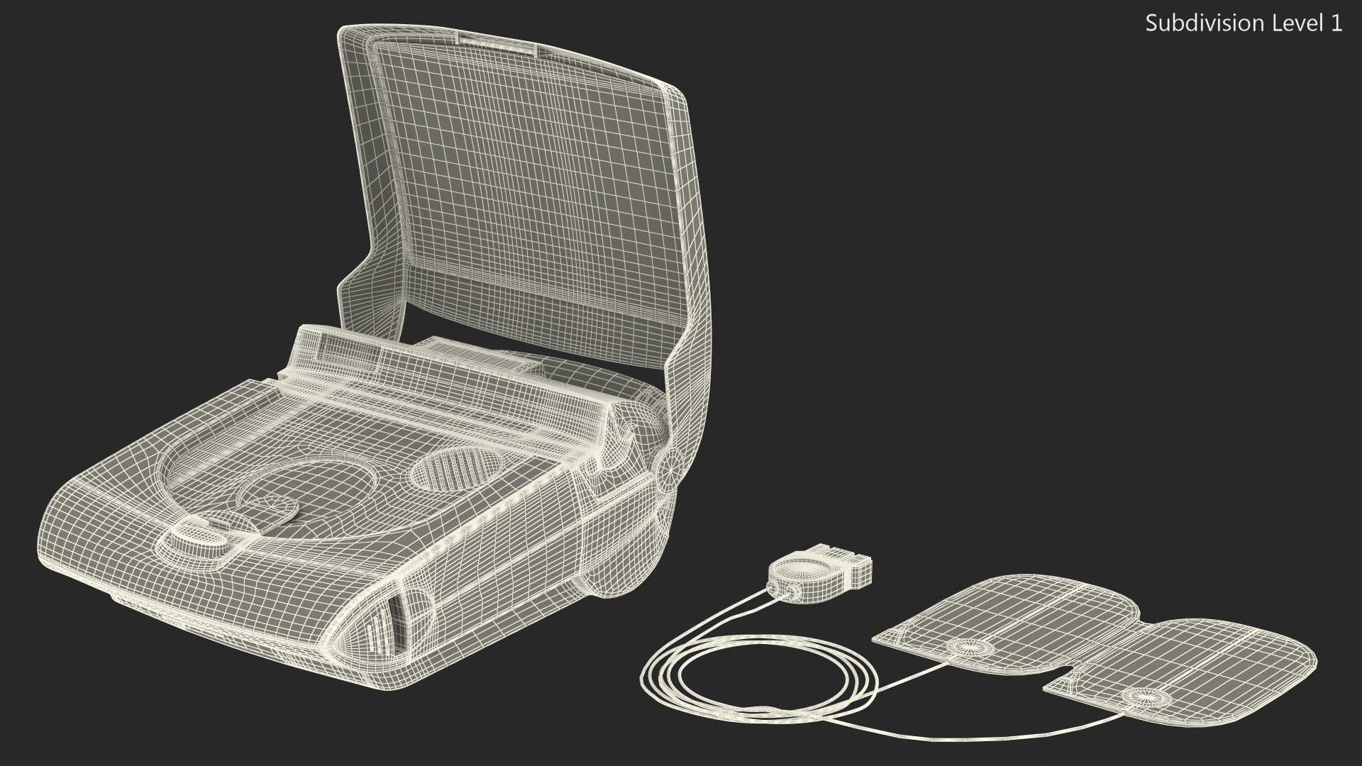 Automated External Defibrillator 3D