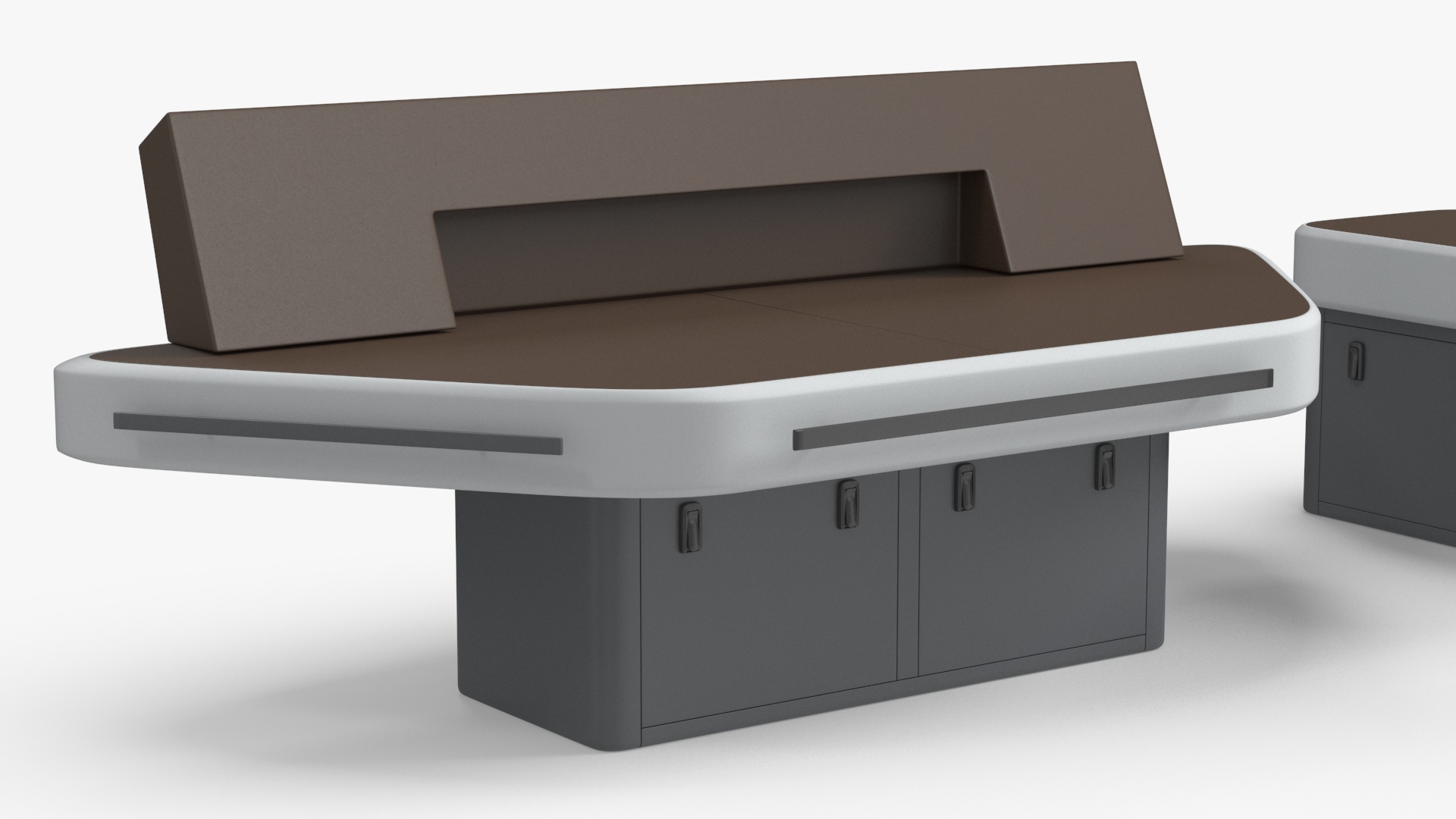 3D Ship Bridge Tables model