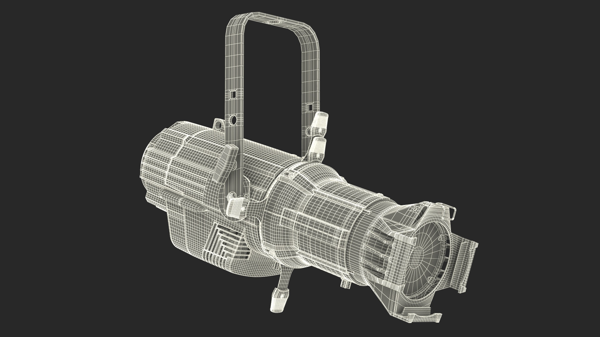 3D Stage Spotlight Fixture model