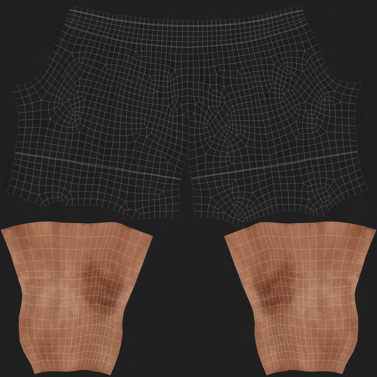 3D model Two Boxers