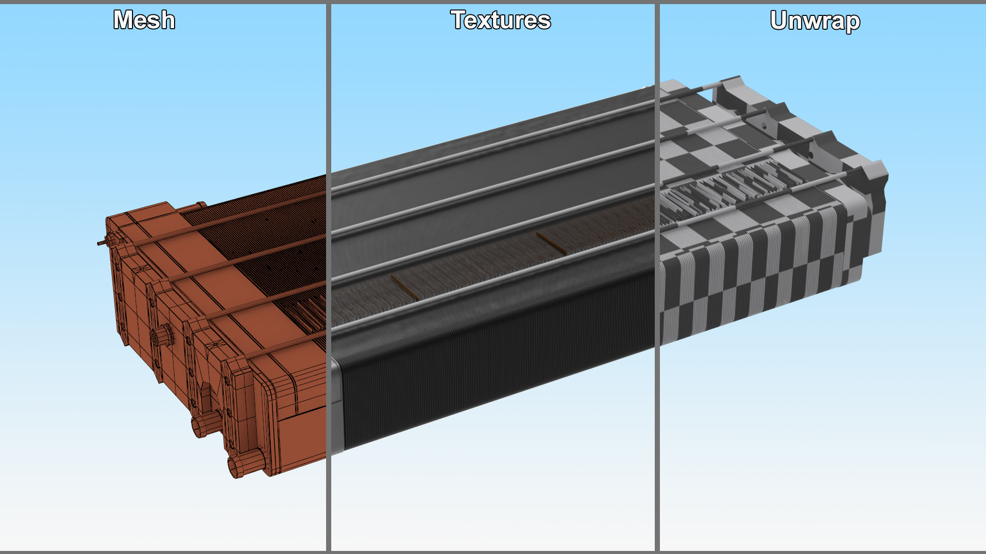 3D Methanol Fuel Cell model