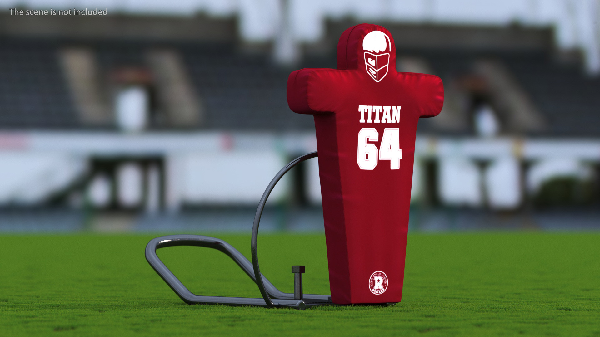 American Football Tackling Dummy 3D