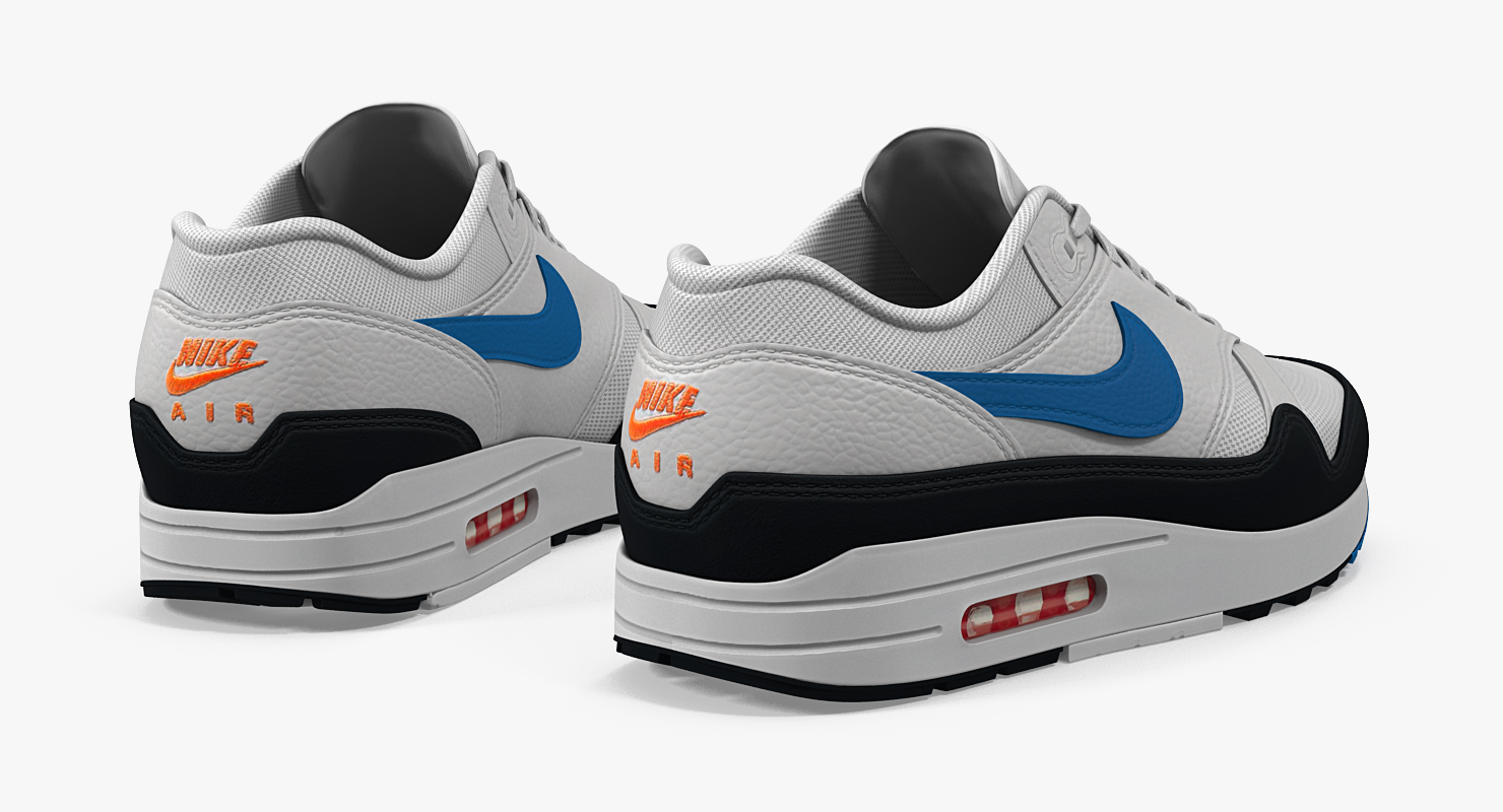 3D Nike Air Max Sneakers