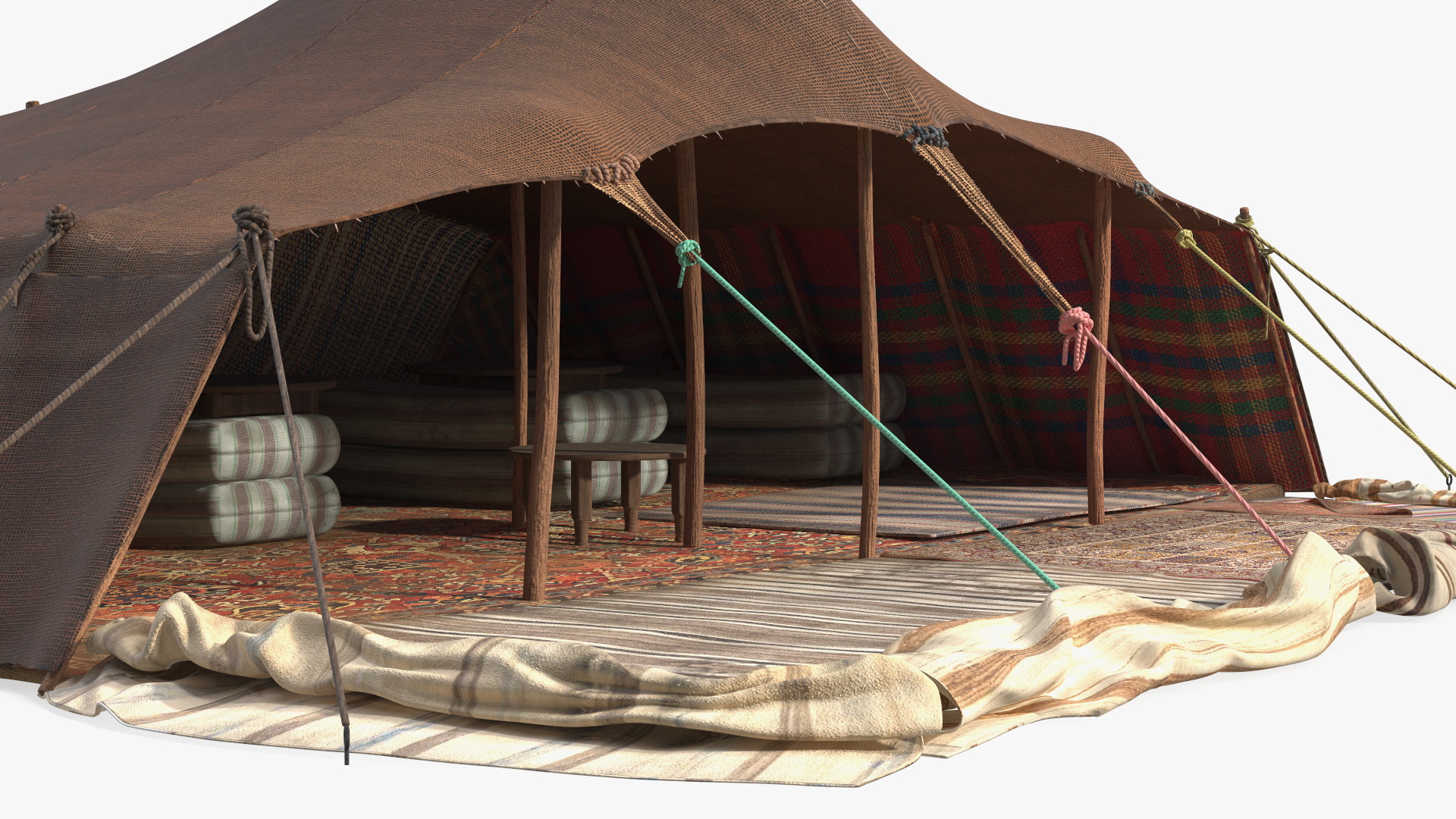 Traditional Bedouin Tent 3D model