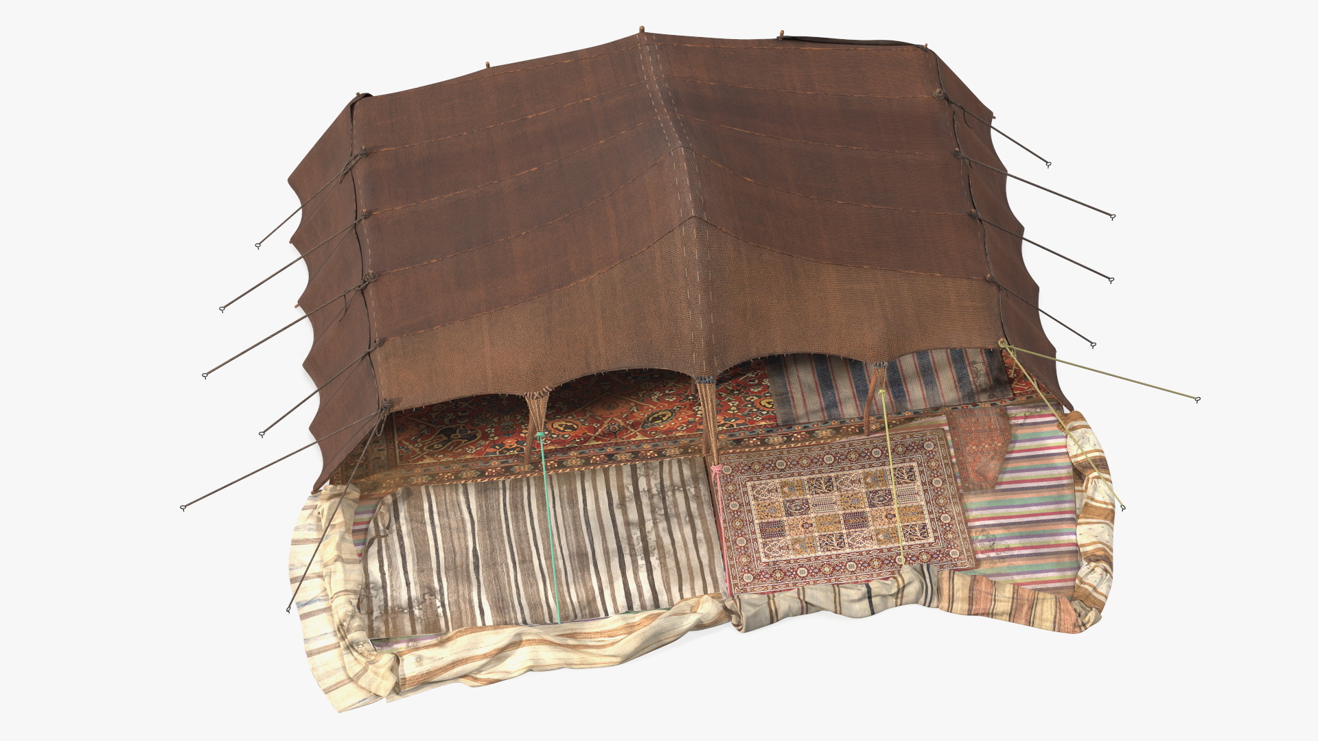 Traditional Bedouin Tent 3D model