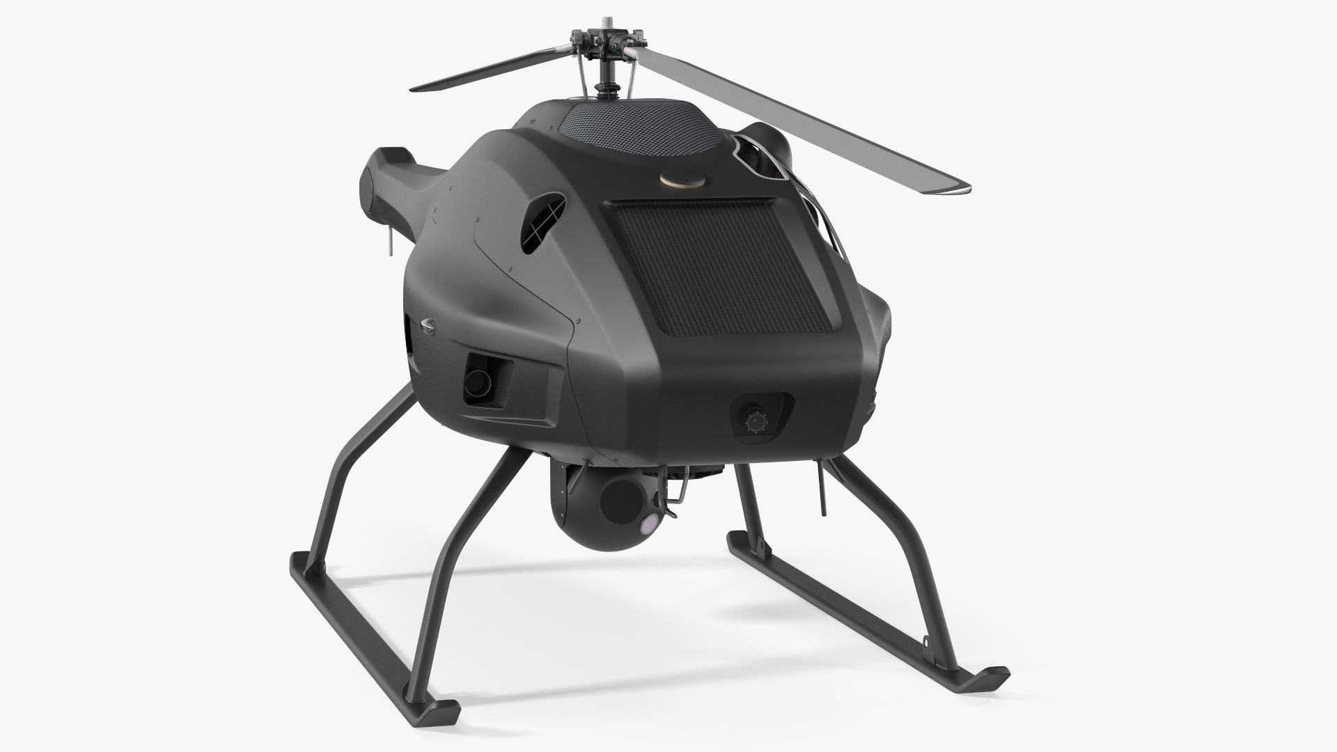 3D UAV Helicopter Rigged