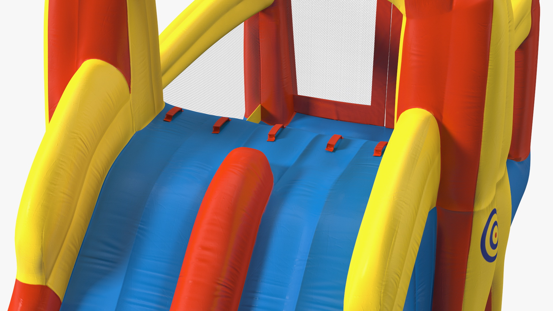 3D model Kids Sliding Jump Bouncer