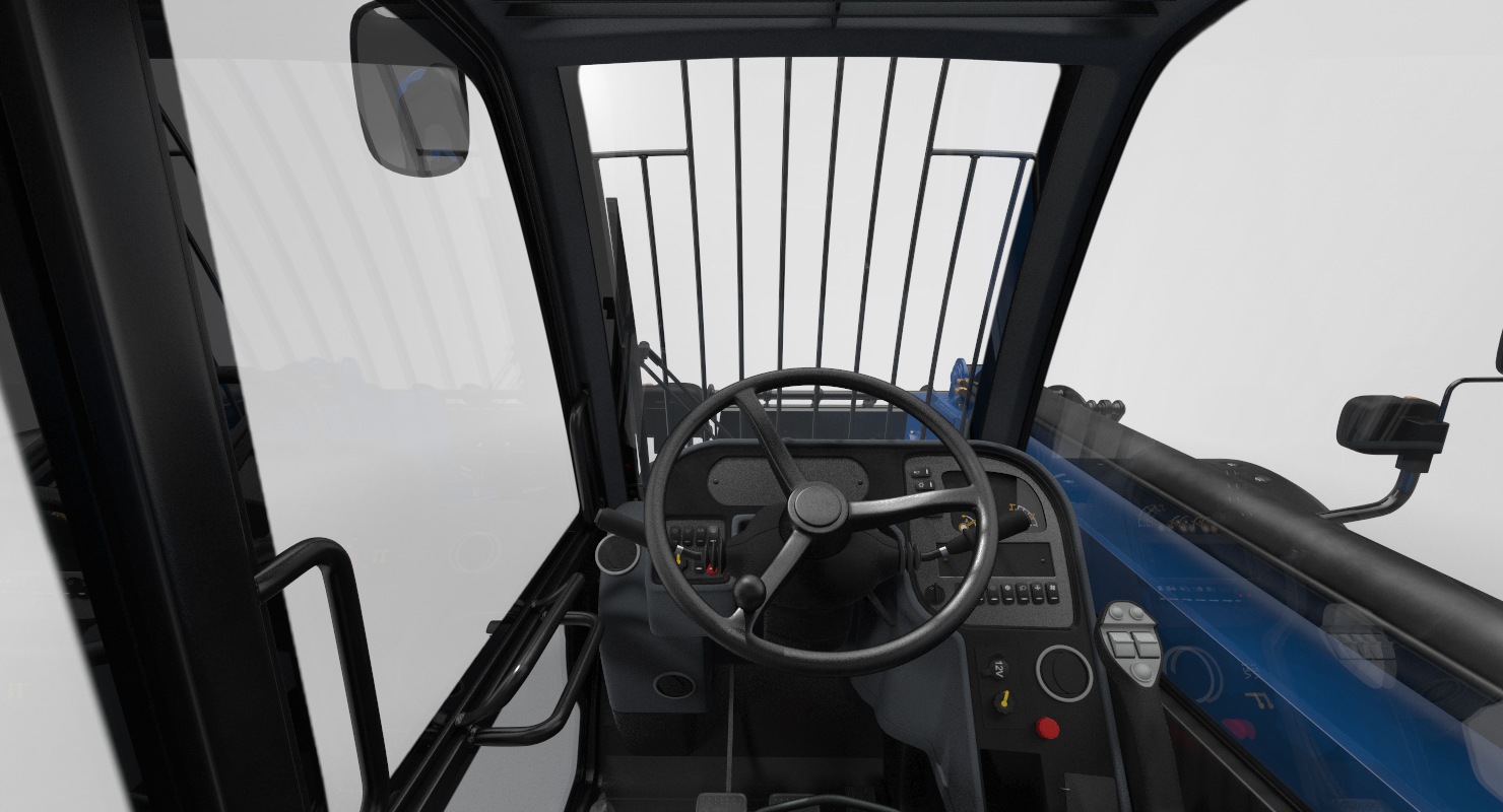 3D model Hydraulic Forklift Bucket