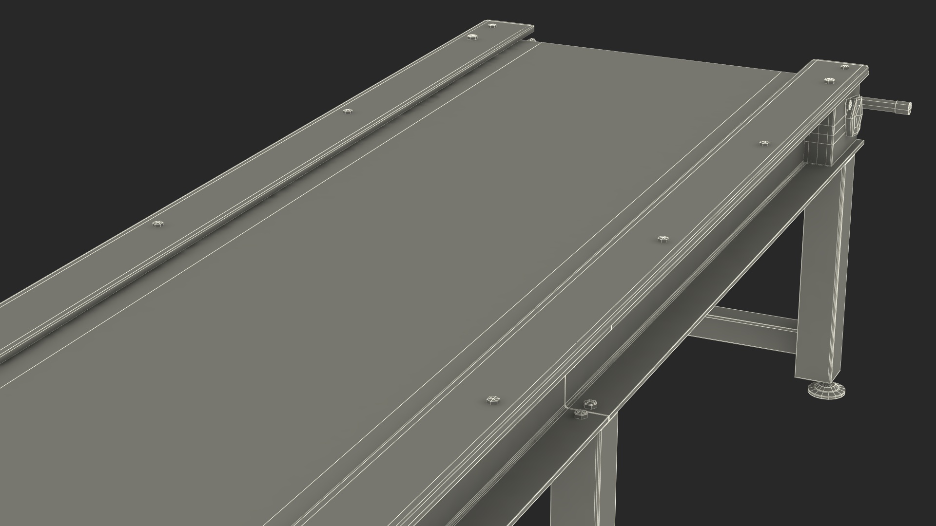 3D Belt Conveyor model