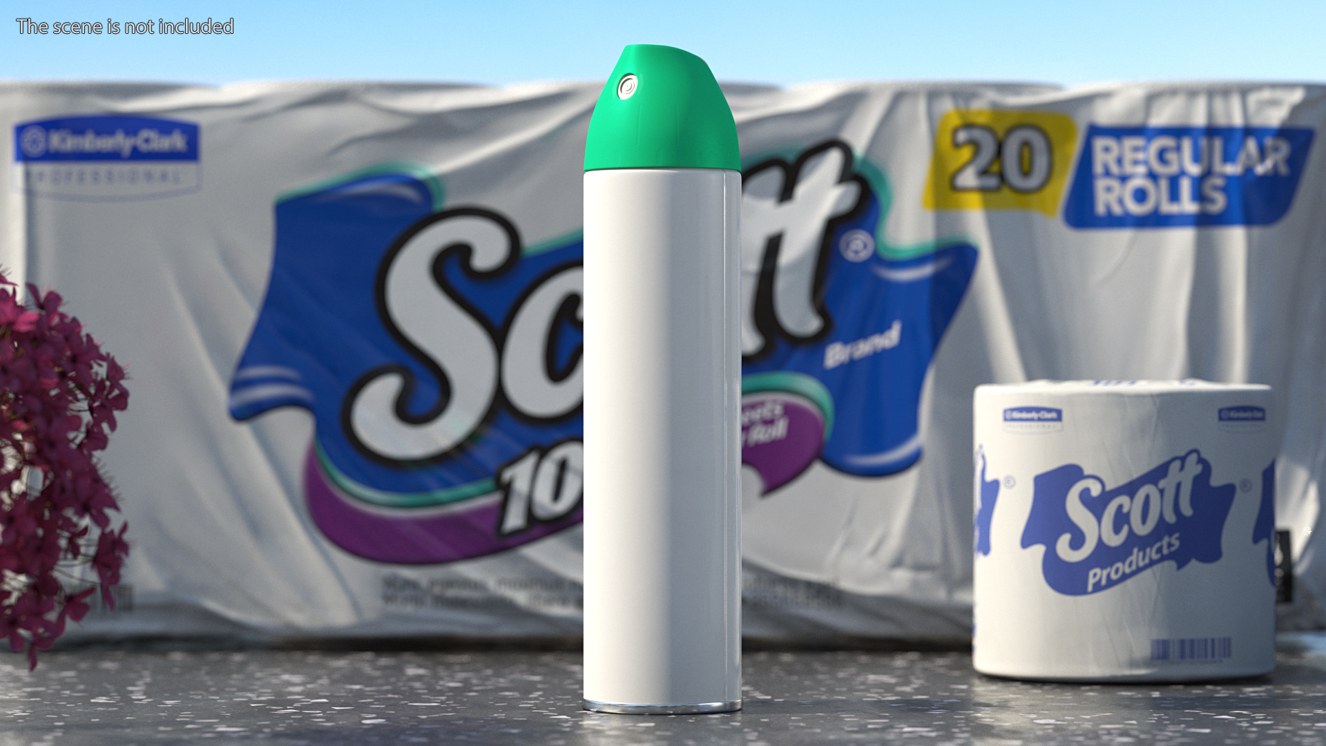 3D Aerosol Spray model