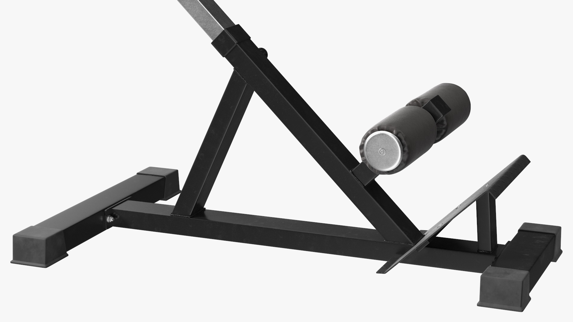 3D Hyperextension Bench Black