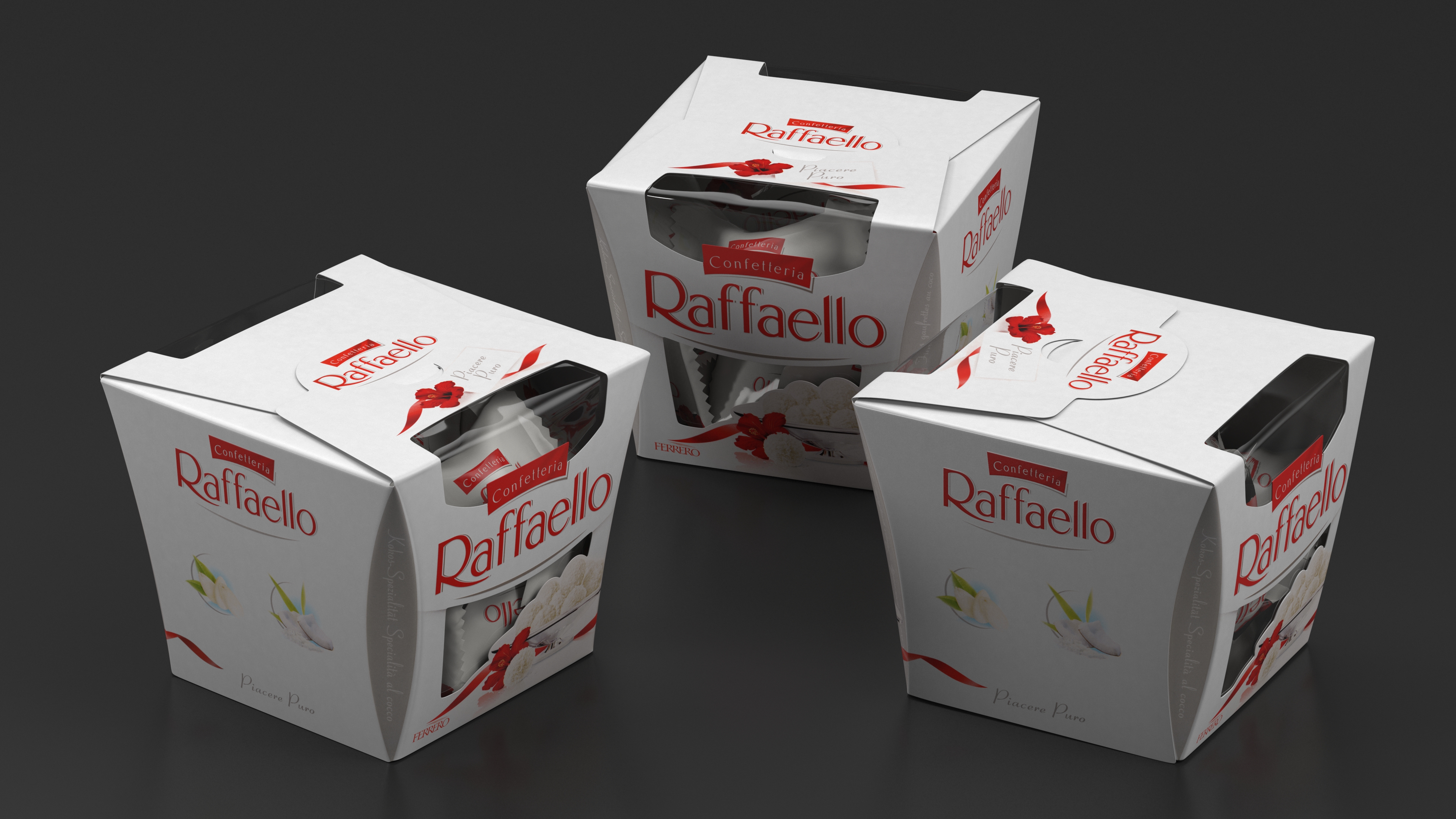 Ferrero Raffaello Candy Gift Box 3D