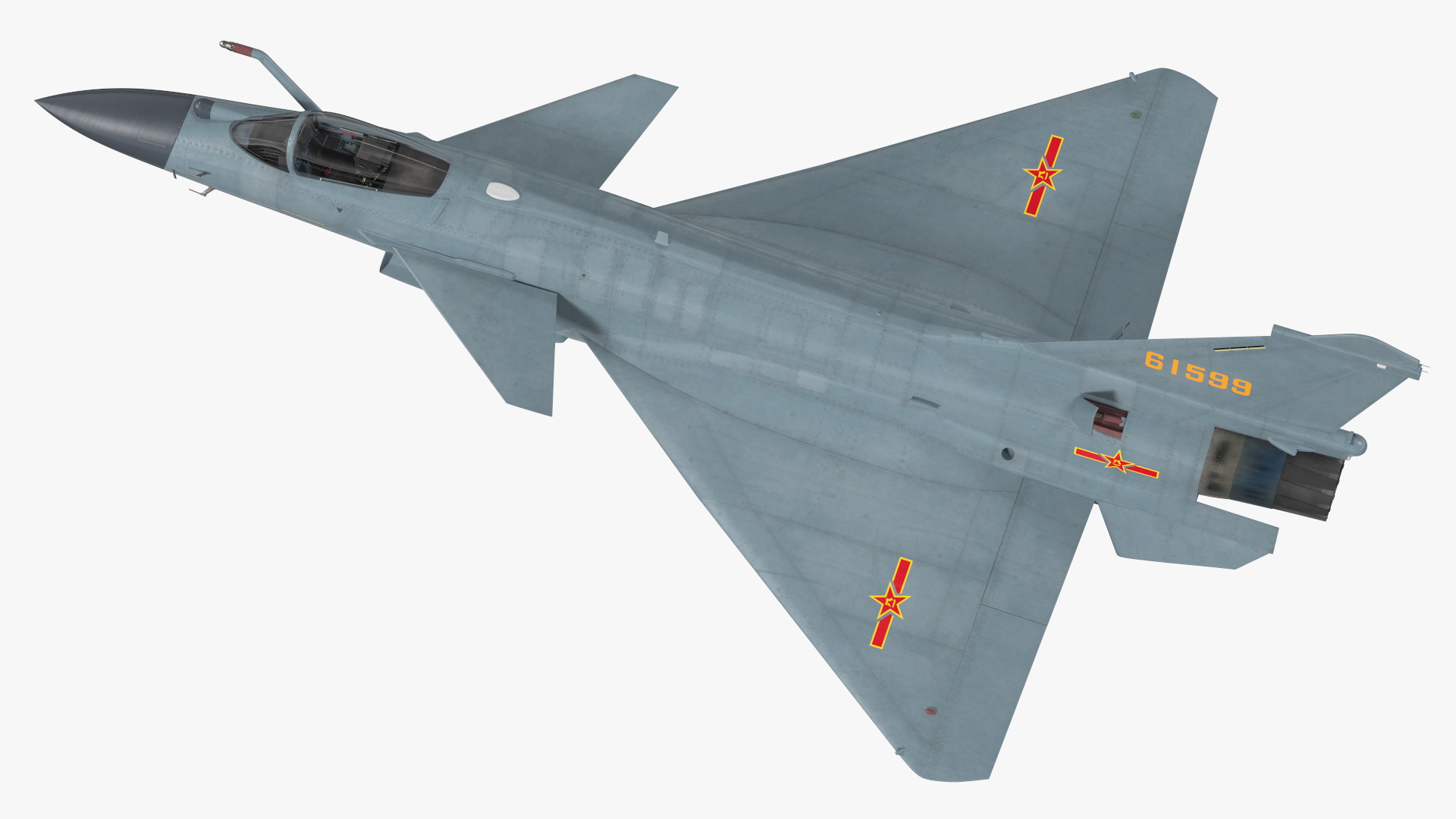 3D Chengdu J10 B Chinese Air Force