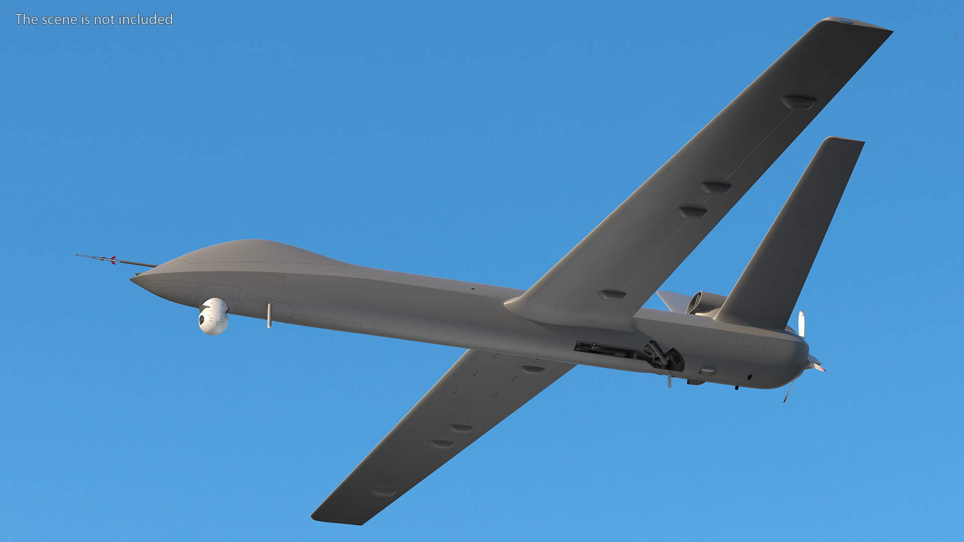 3D Surveillance UAV Flight model