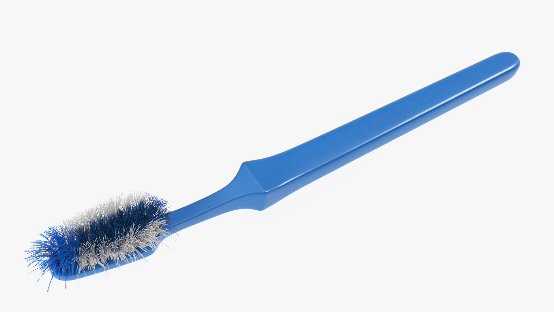 3D Used Plastic Toothbrush model