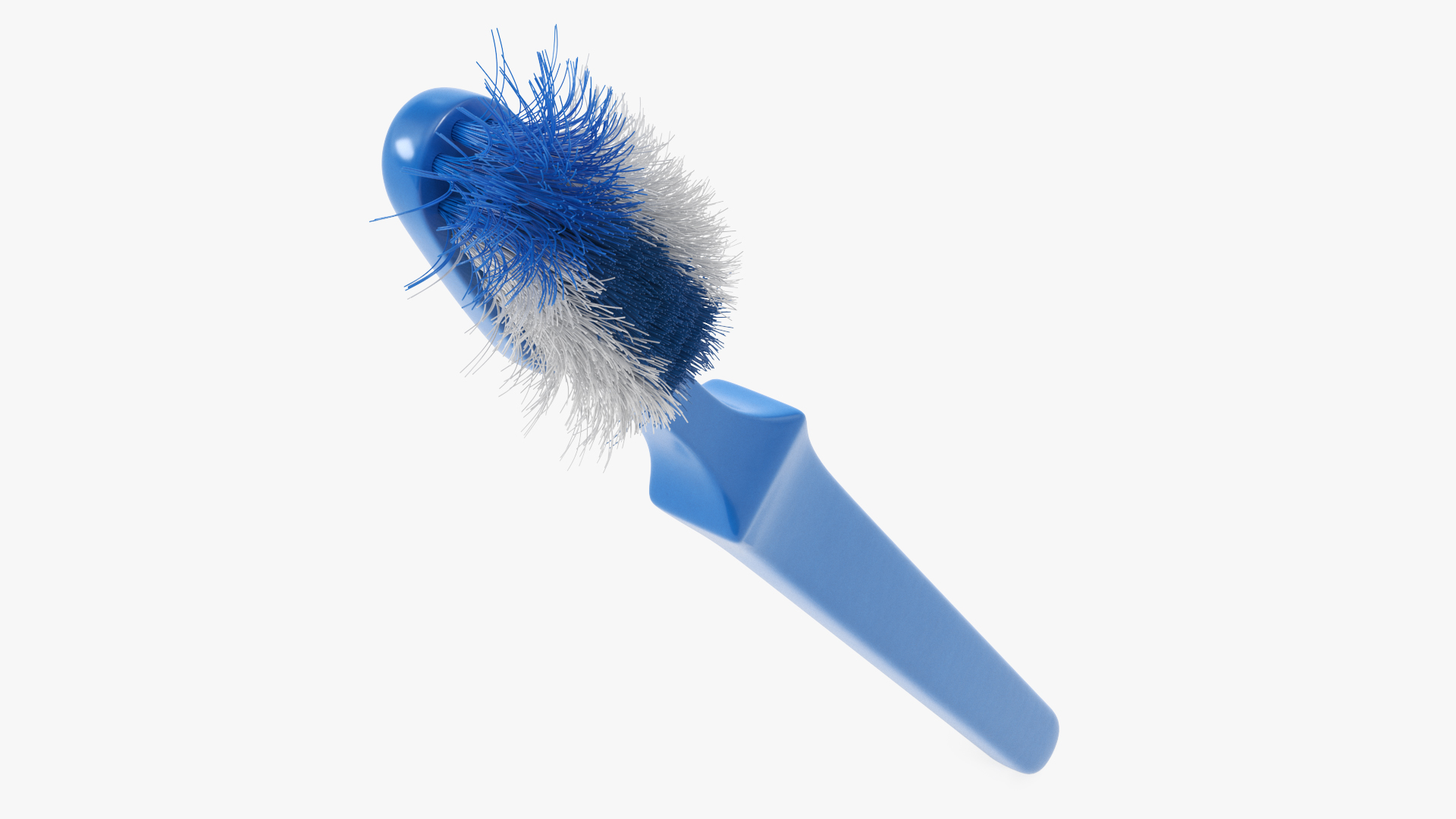 3D Used Plastic Toothbrush model