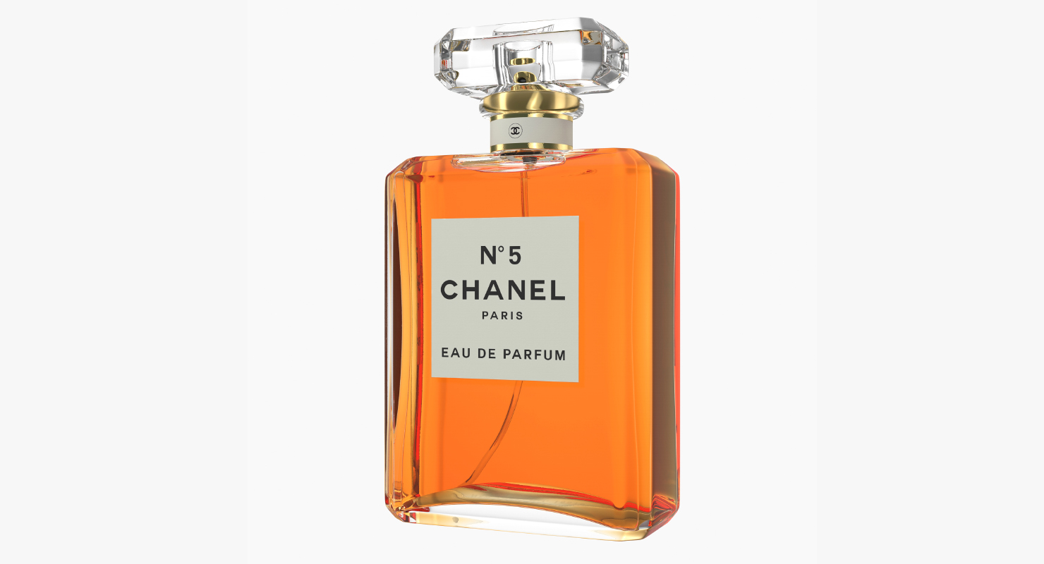 3D Parfum Chanel No 5 model