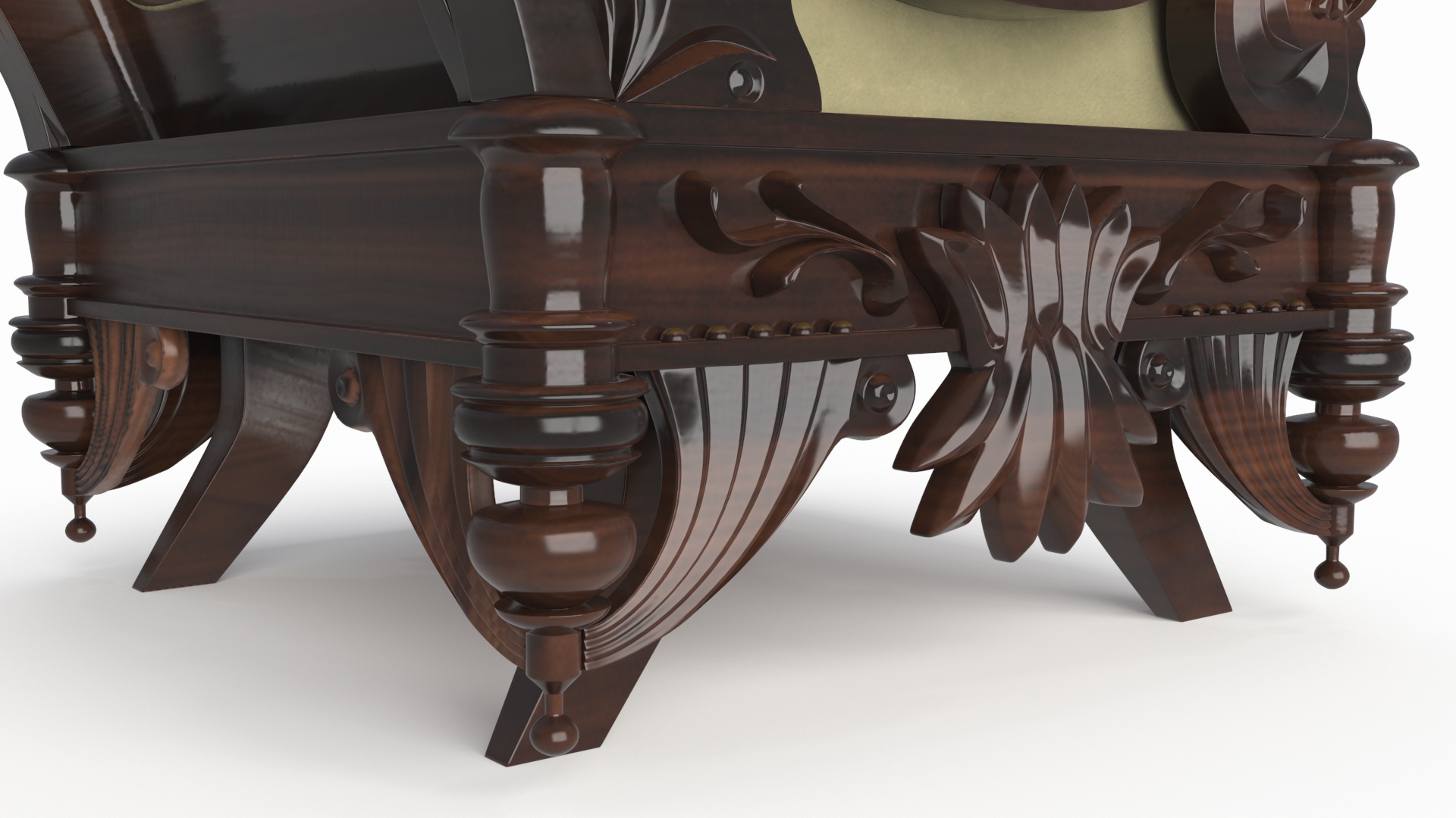 3D model Empire Armchair