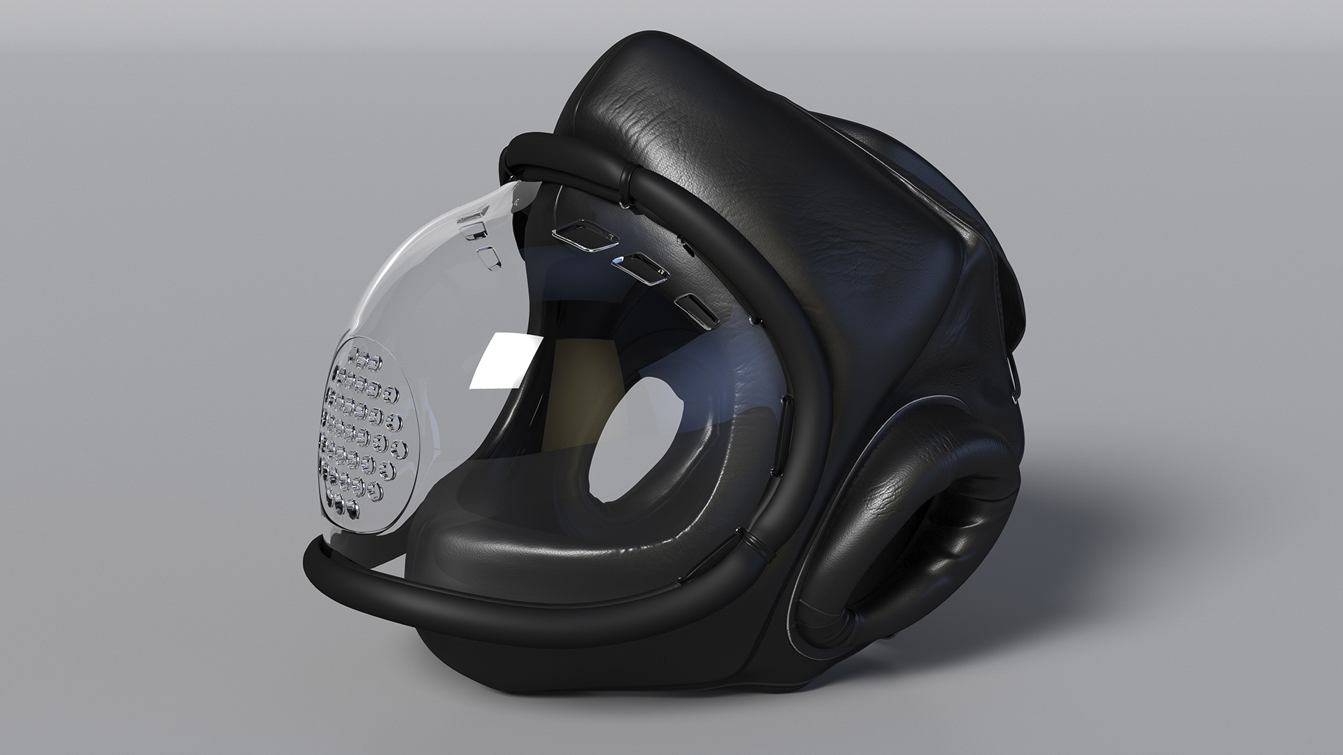 3D Kudo Helmet Playwell Black