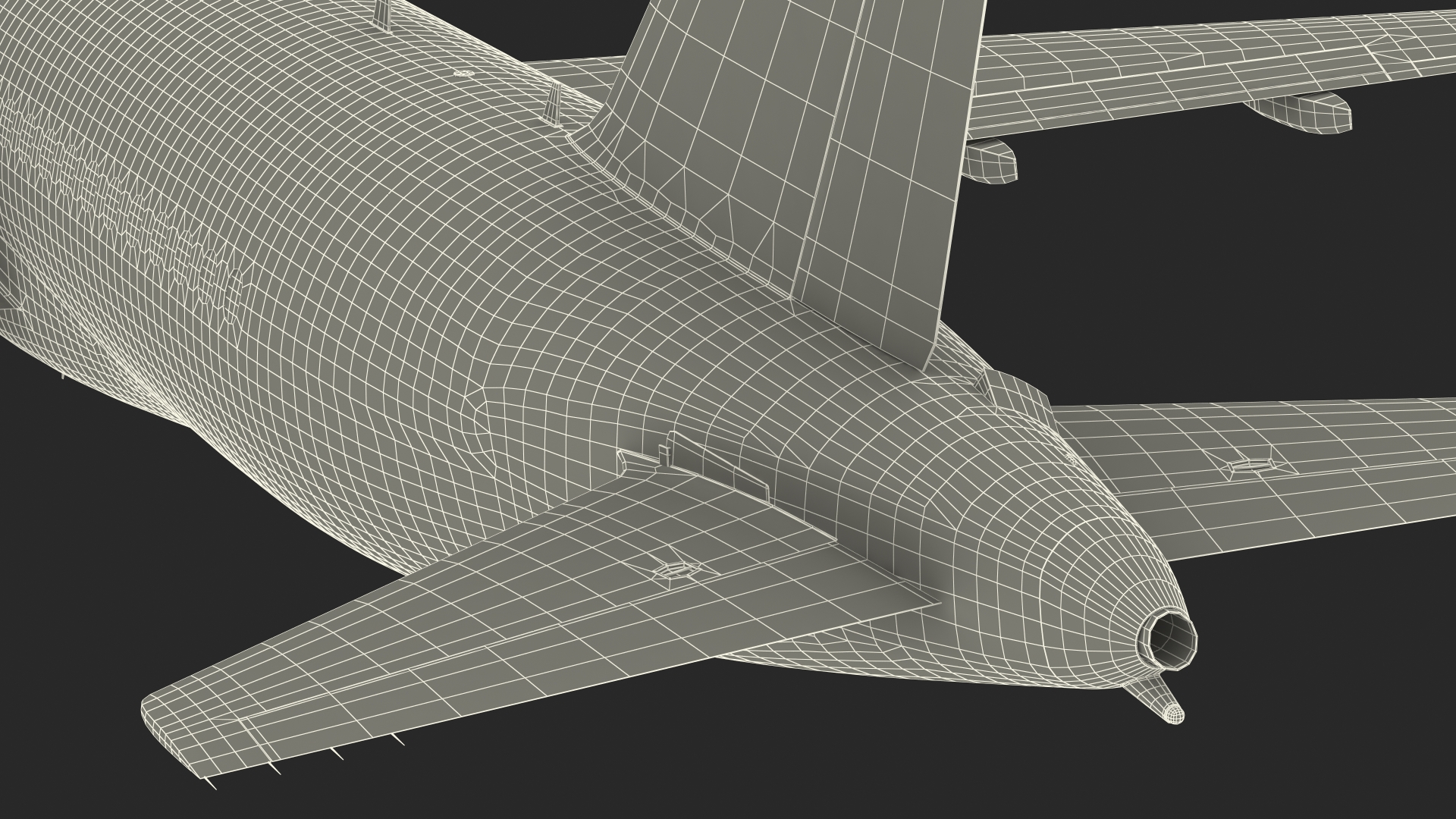 3D Sukhoi Superjet 100 95lr Rigged