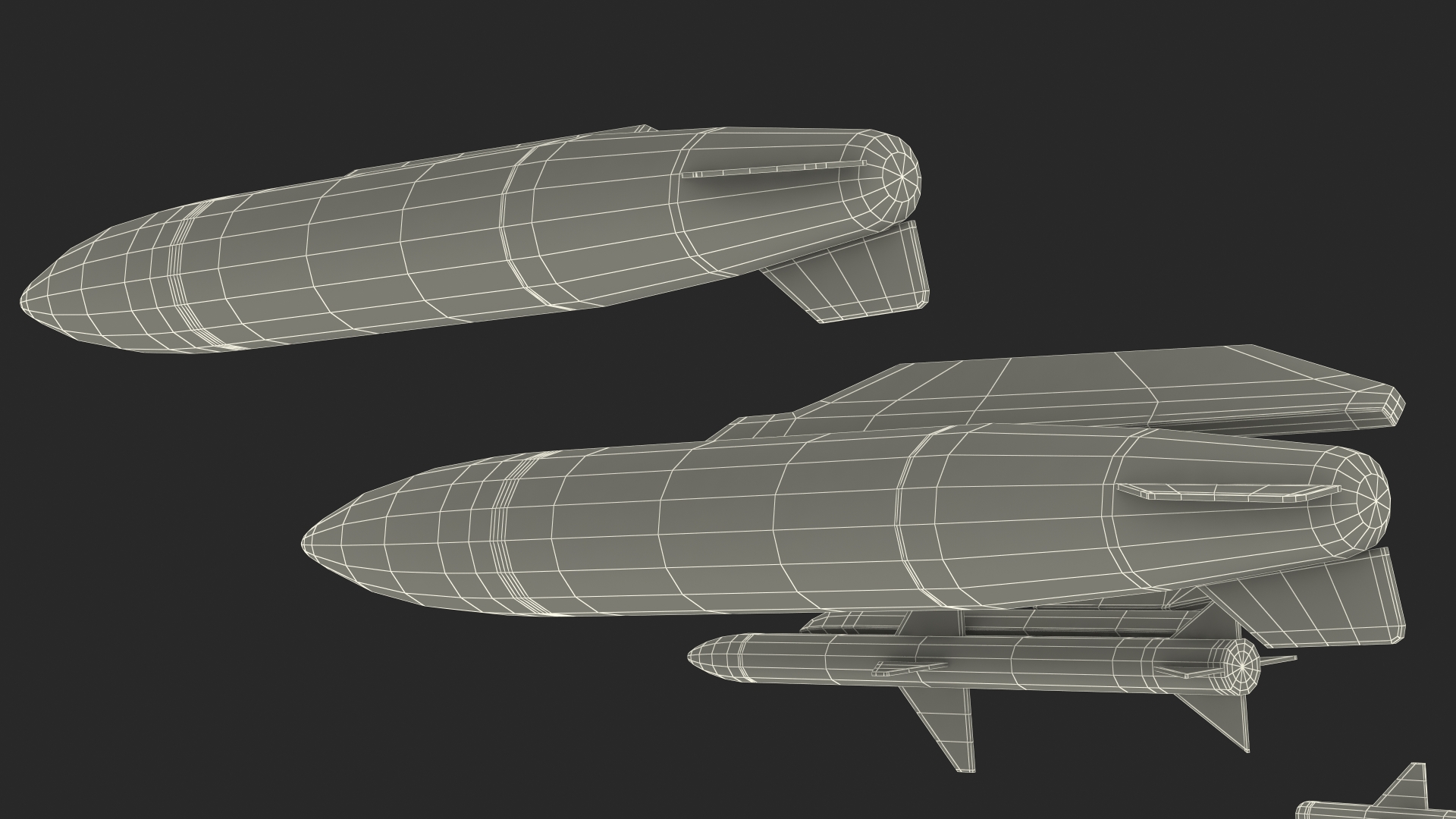 3D model Fighter Jet Armament