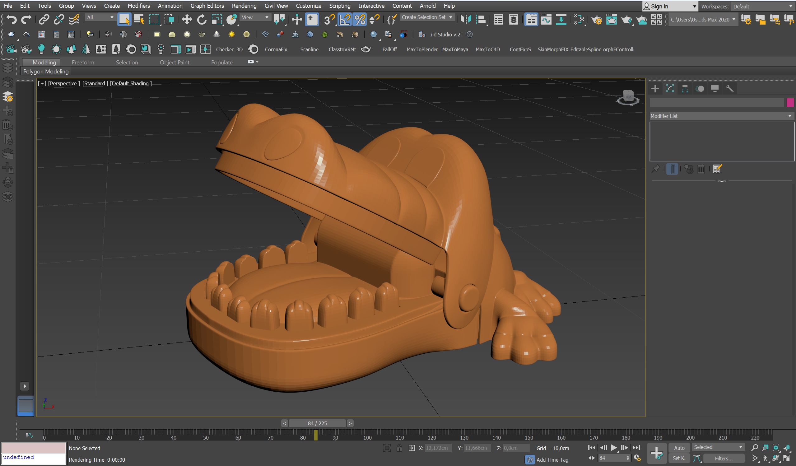 Crocodile Dentist Toy for 3D Print 3D model