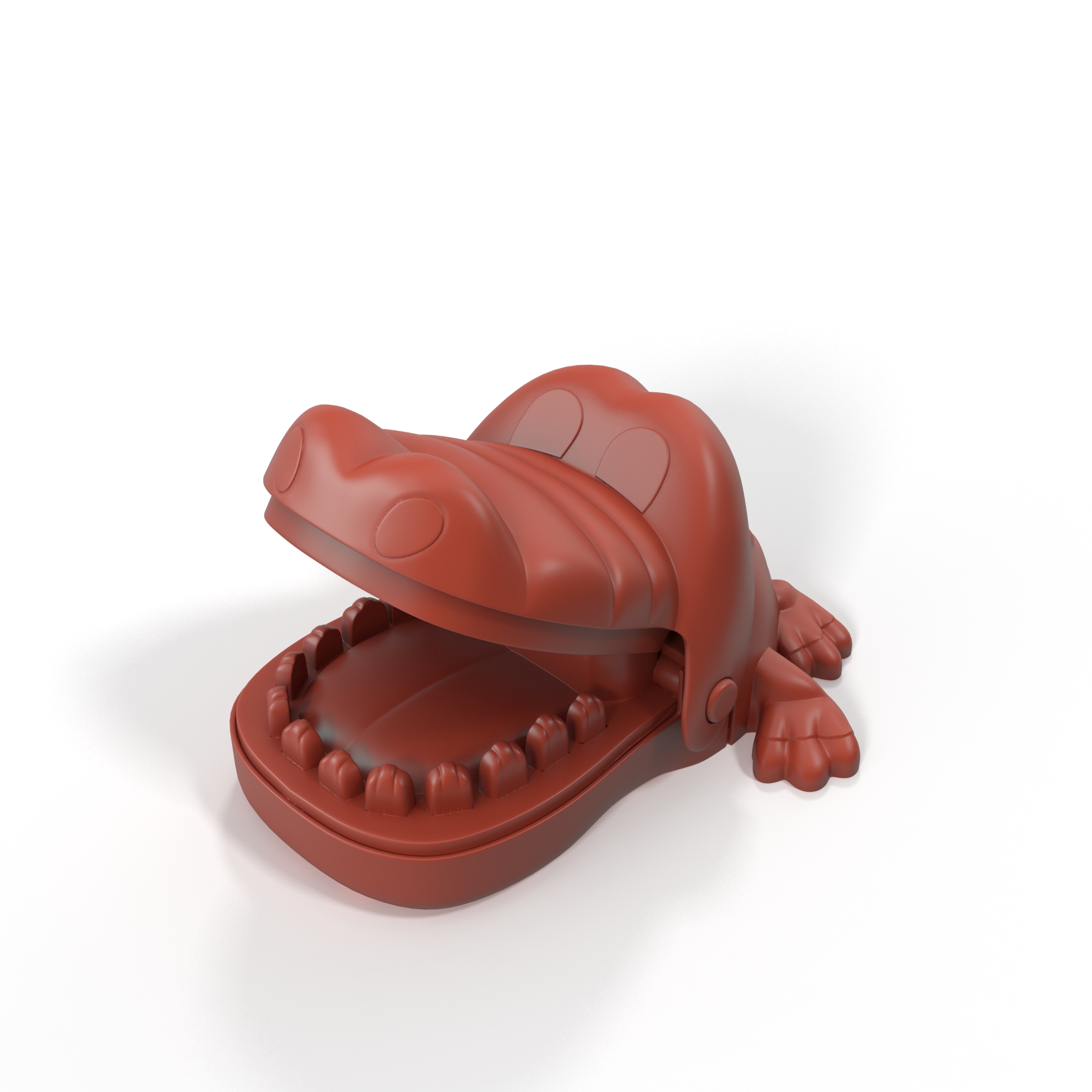 Crocodile Dentist Toy for 3D Print 3D model