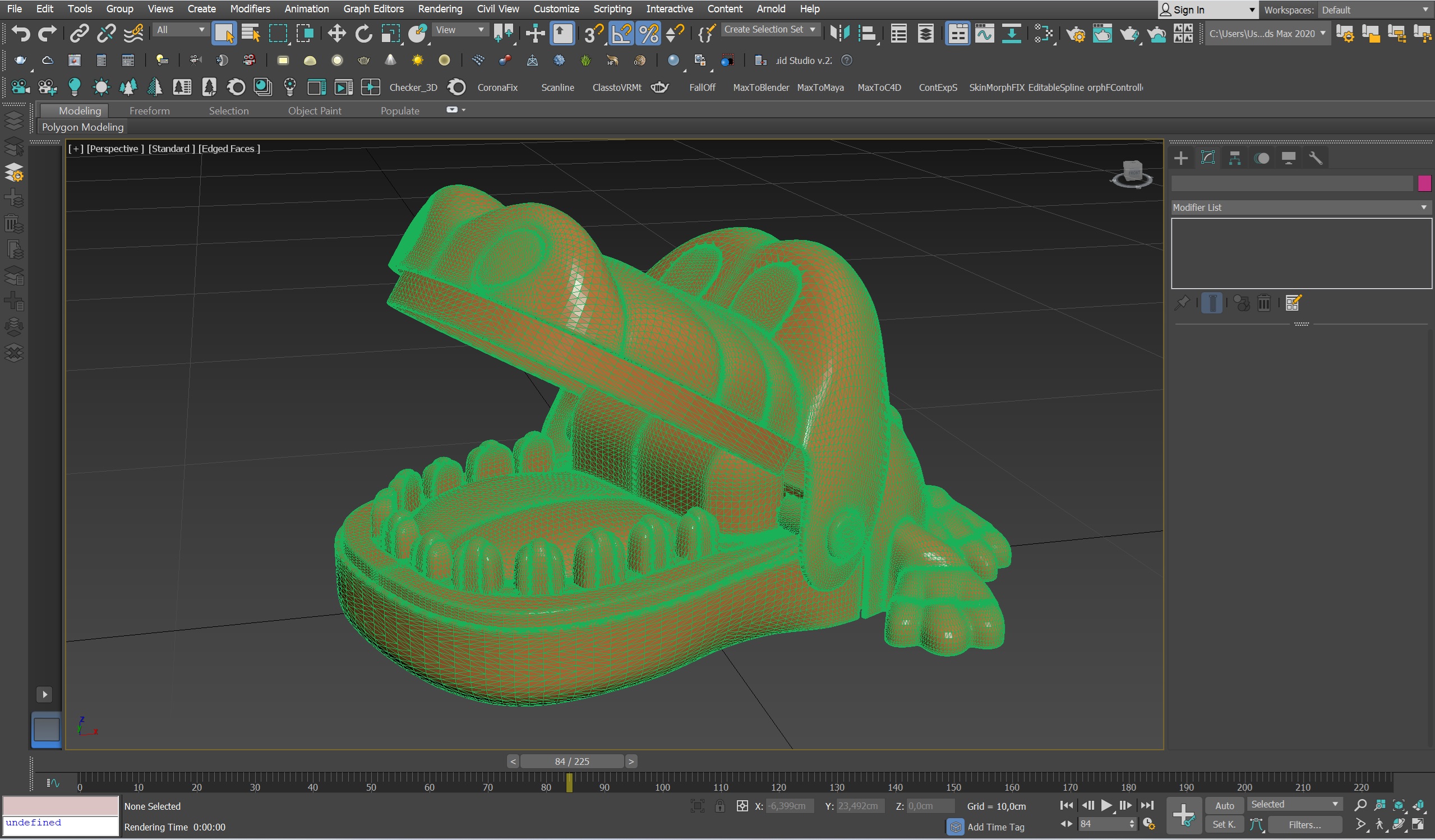 Crocodile Dentist Toy for 3D Print 3D model