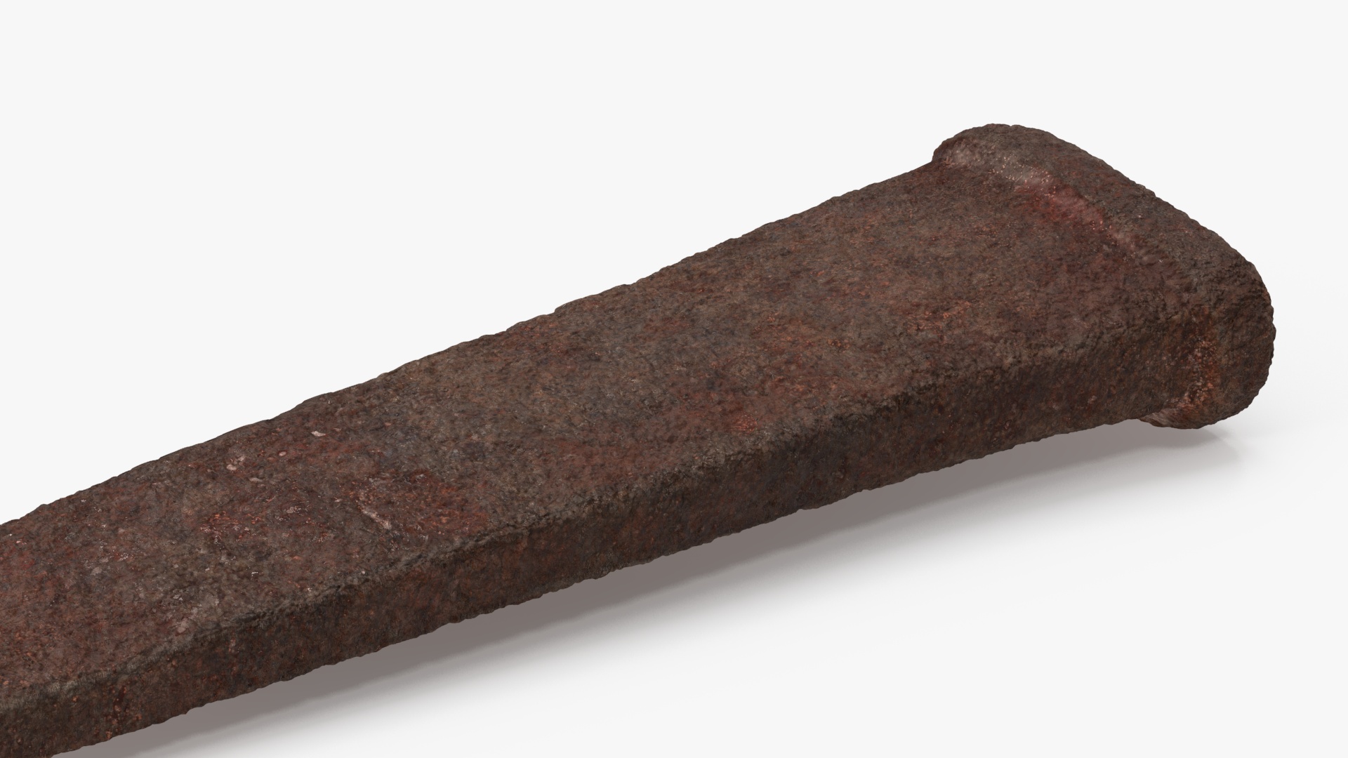 Rusty Old Nail 3D model