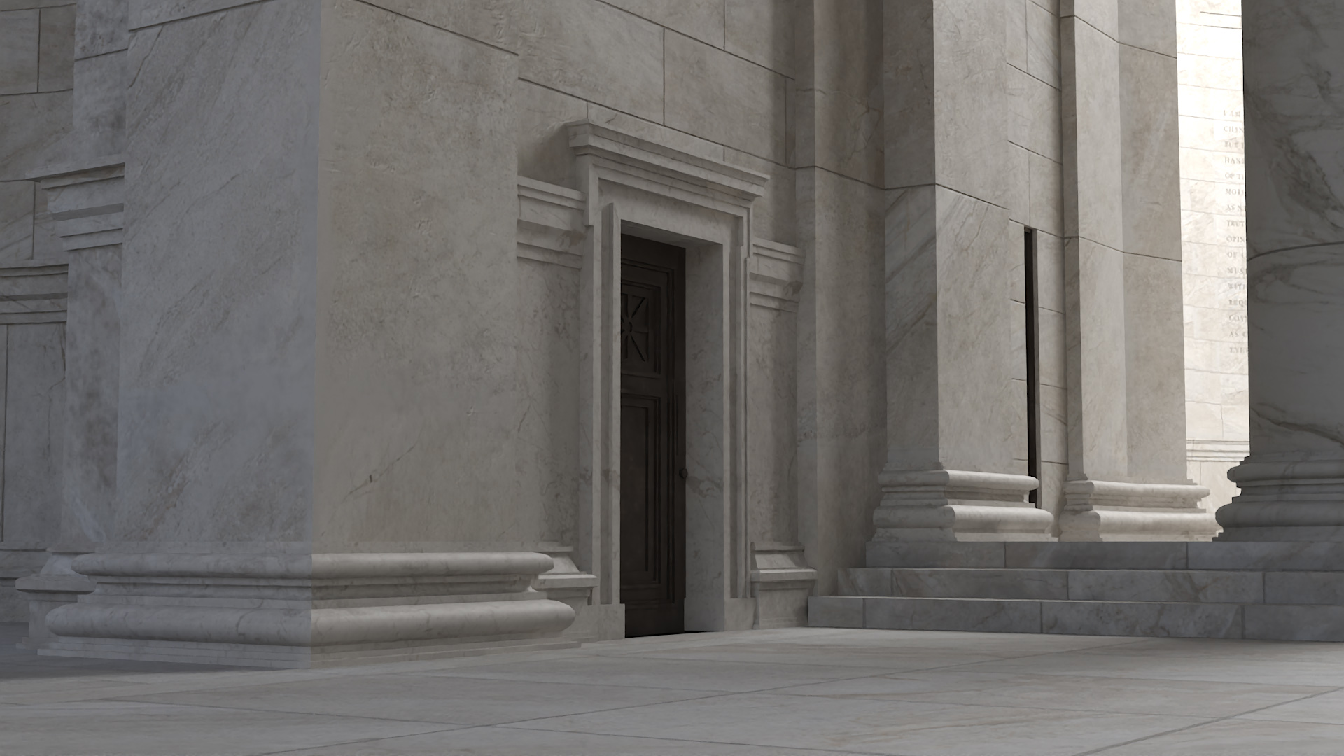 3D model Thomas Jefferson Memorial