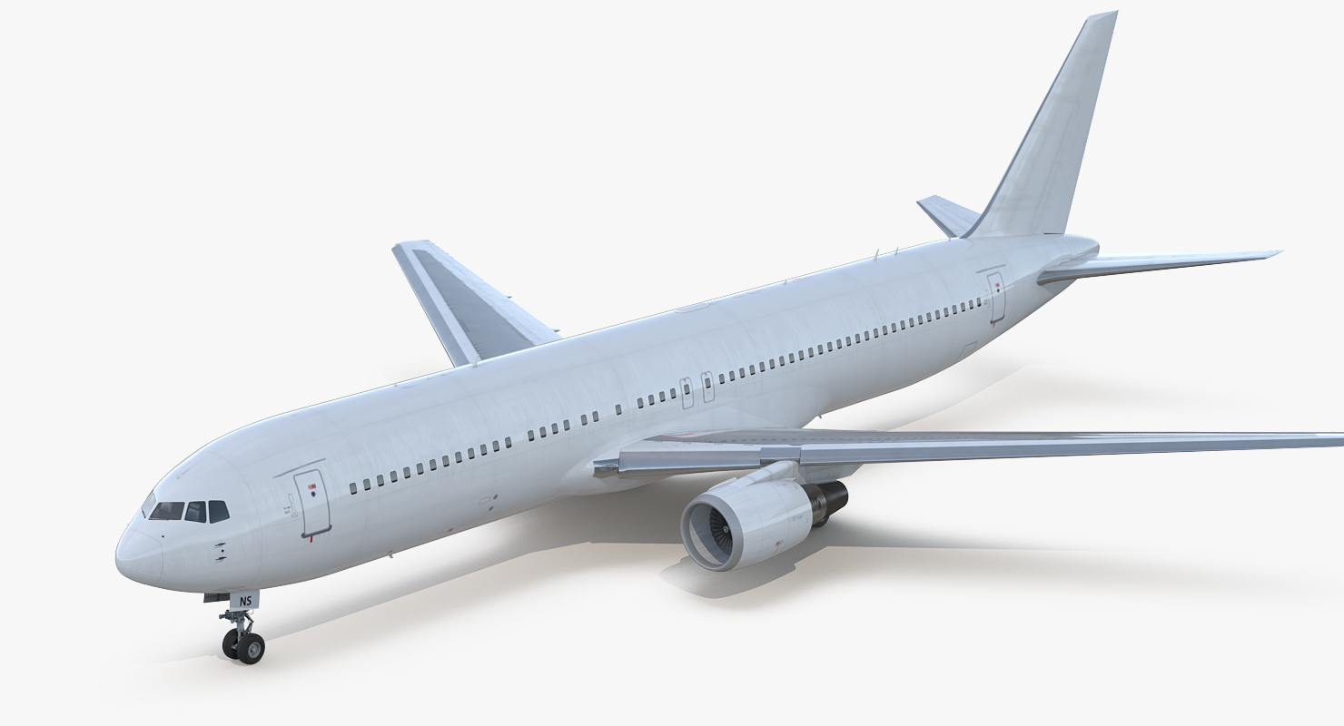 Boeing 767 300 Generic Rigged 3D model