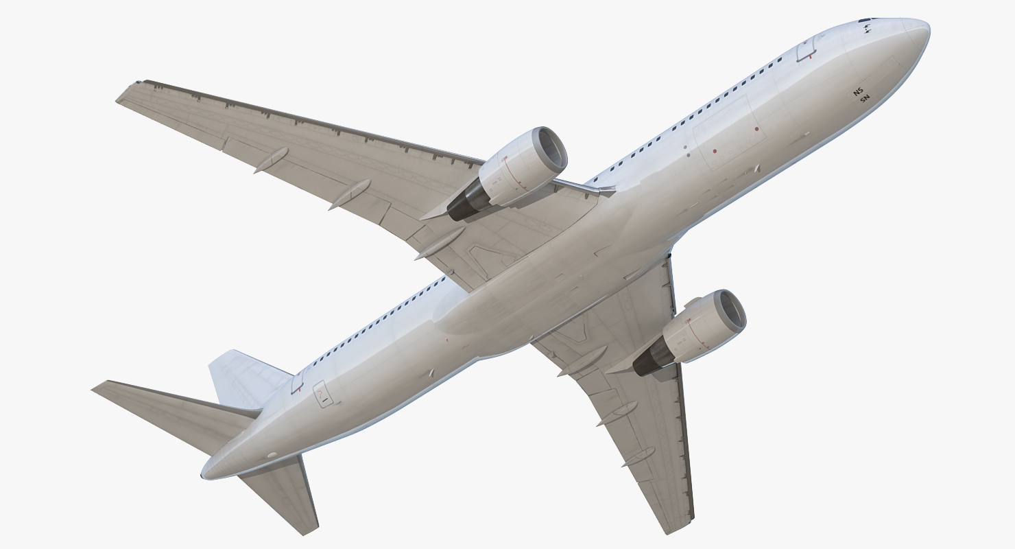 Boeing 767 300 Generic Rigged 3D model