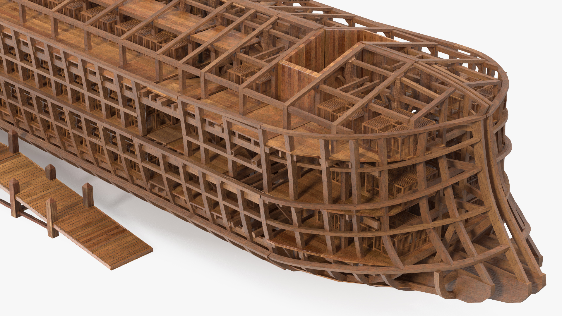 Noah Ark Clean 3D model