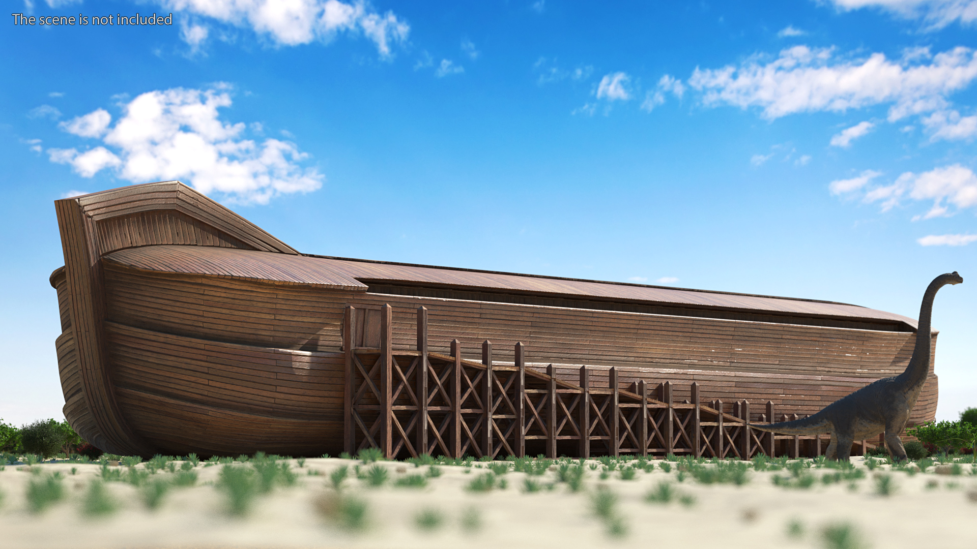 Noah Ark Clean 3D model