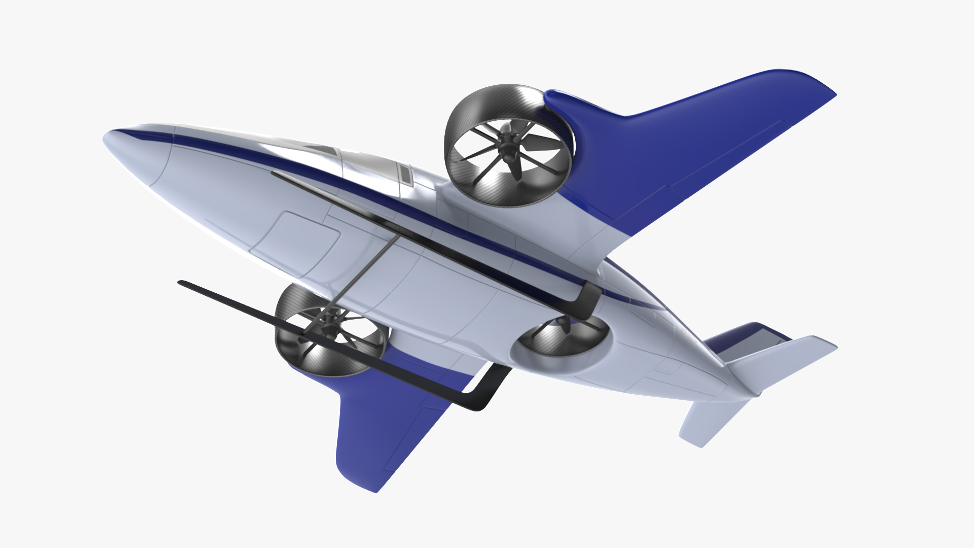 3D model eVTOL Taxi